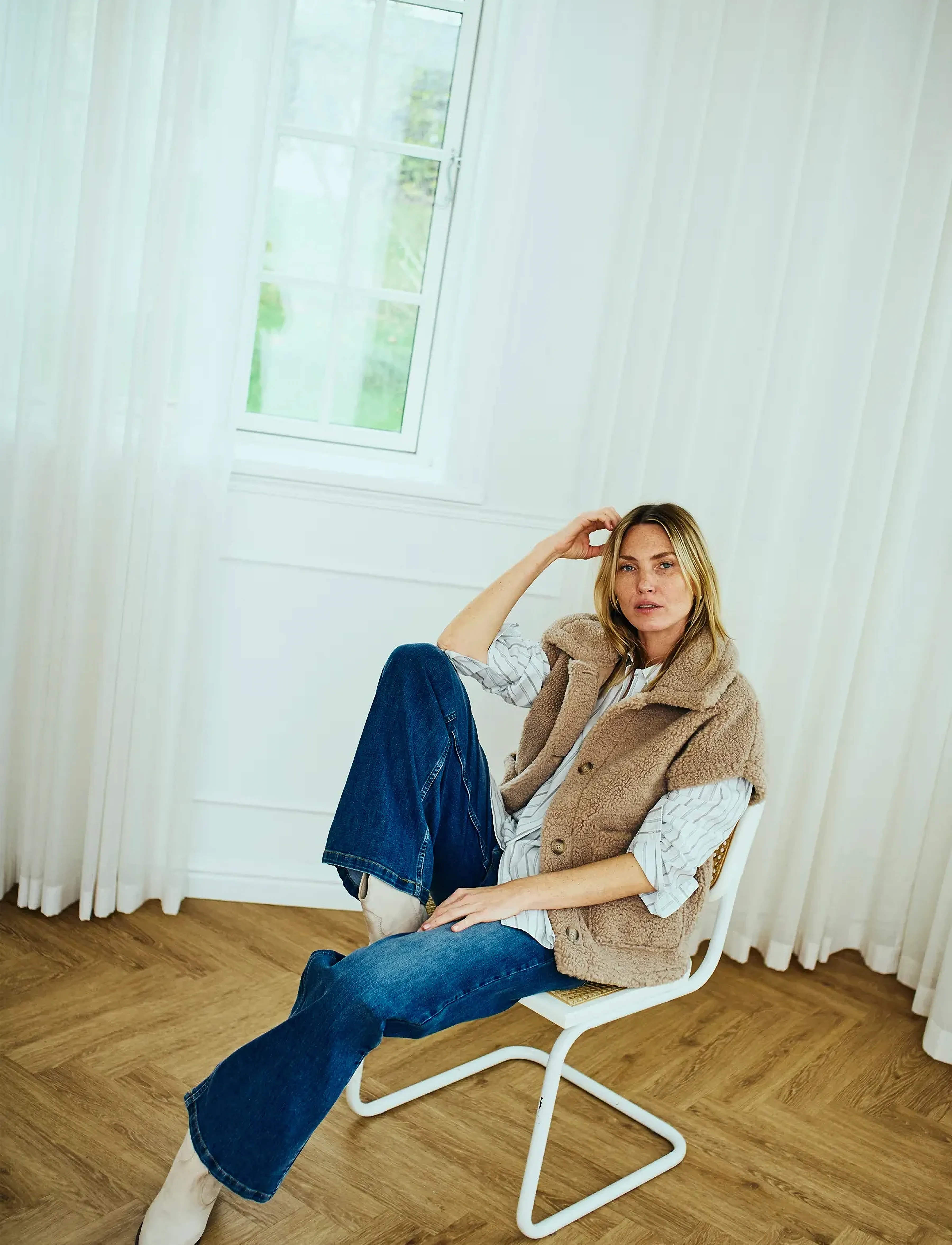 FREE/QUENT FQMILLY-JEANS - Tøj - MEDIUM BLUE DENIM / blue