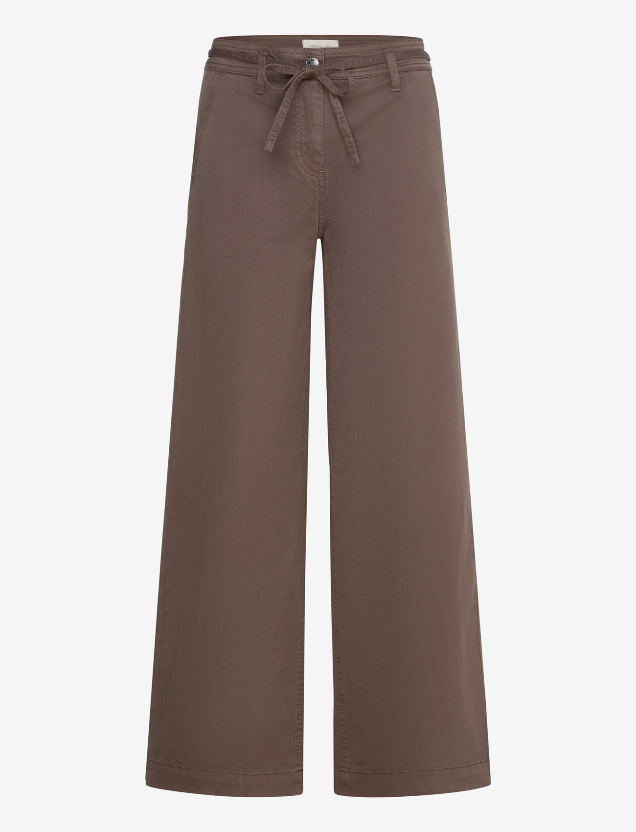 FREE/QUENT - Pants - laia säärega püksid - morel - 0