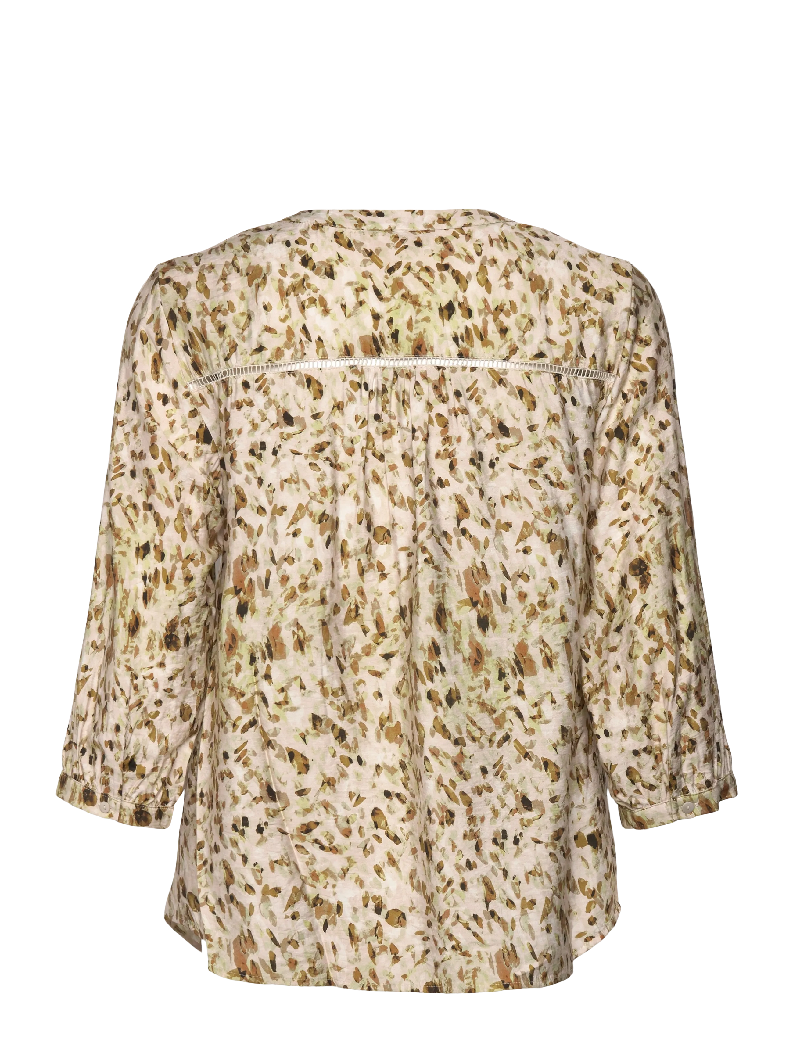 FREE/QUENT - FQJULEEN-BLOUSE - langärmlige blusen - moonbeam w. antique bronze - 2