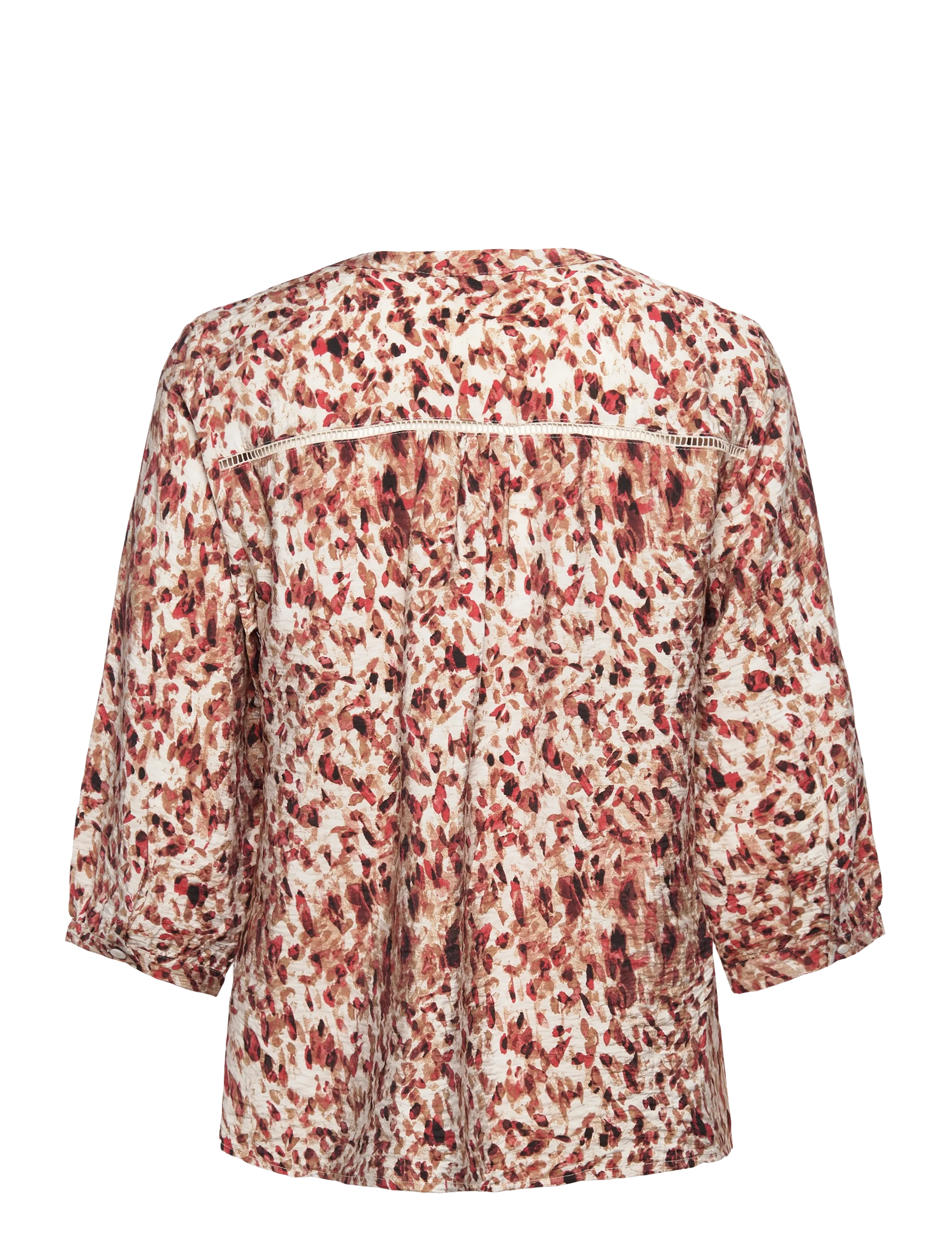 FREE/QUENT - FQJULEEN-BLOUSE - pikkade varrukatega pluusid - moonbeam w. baked apple - 1