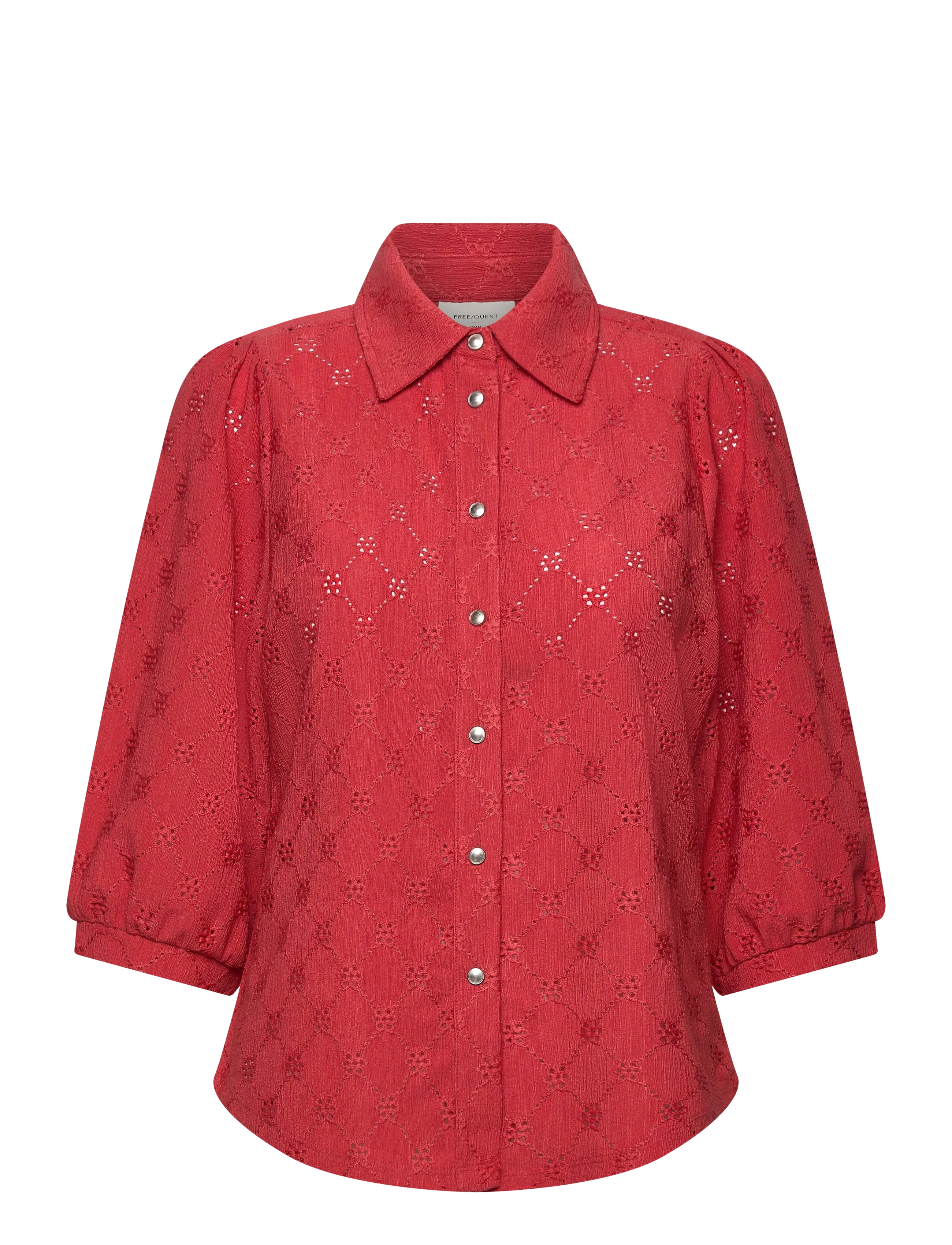 FREE/QUENT FQLENI-BLOUSE - Bluser - BAKED APPLE / red