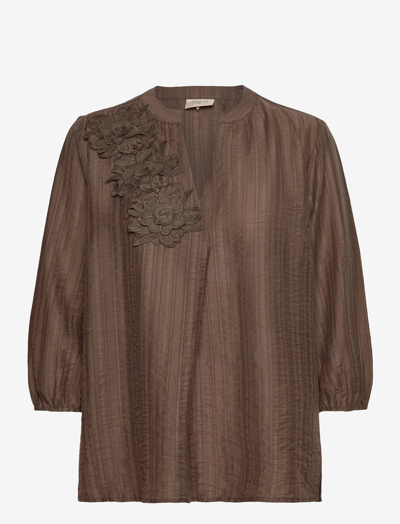 FREE/QUENT - FQMOLLA-BLOUSE - langärmlige blusen - morel - 0