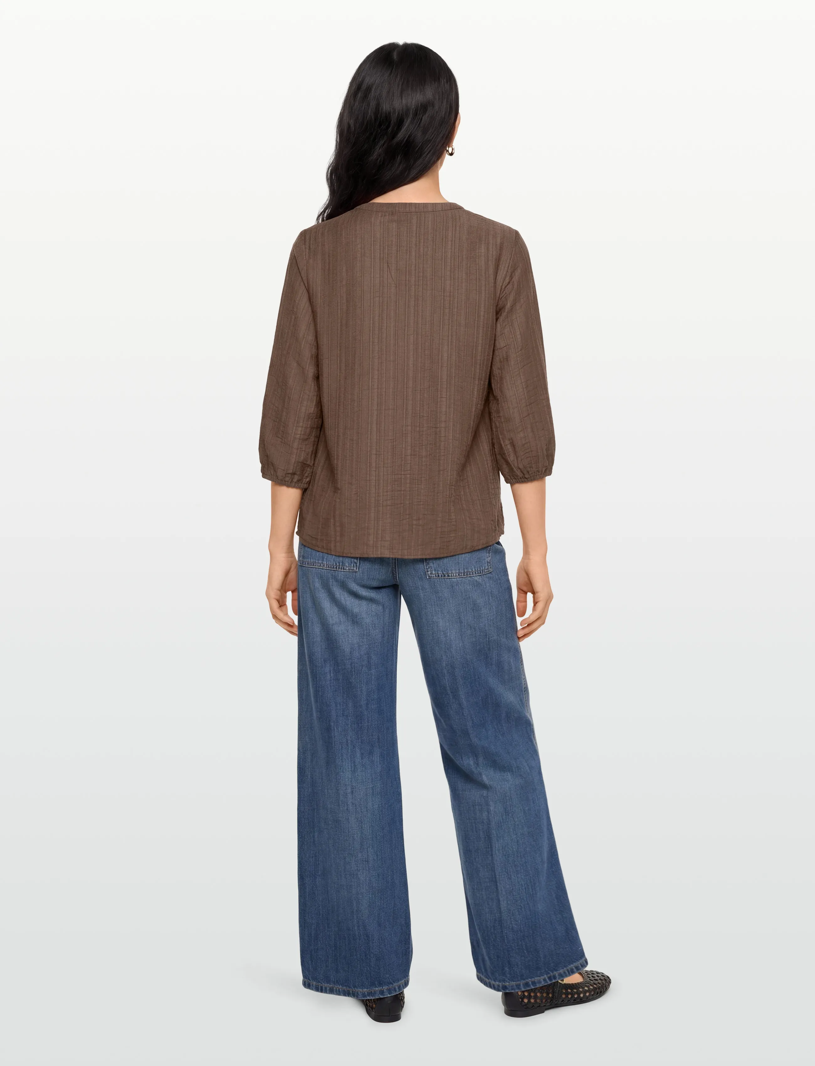 FREE/QUENT - FQMOLLA-BLOUSE - langærmede bluser - morel - 4