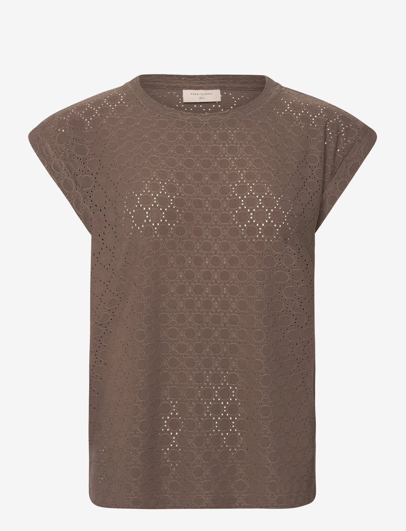 FREE/QUENT - FQBLOND-TEE - autumn clothing - morel - 0