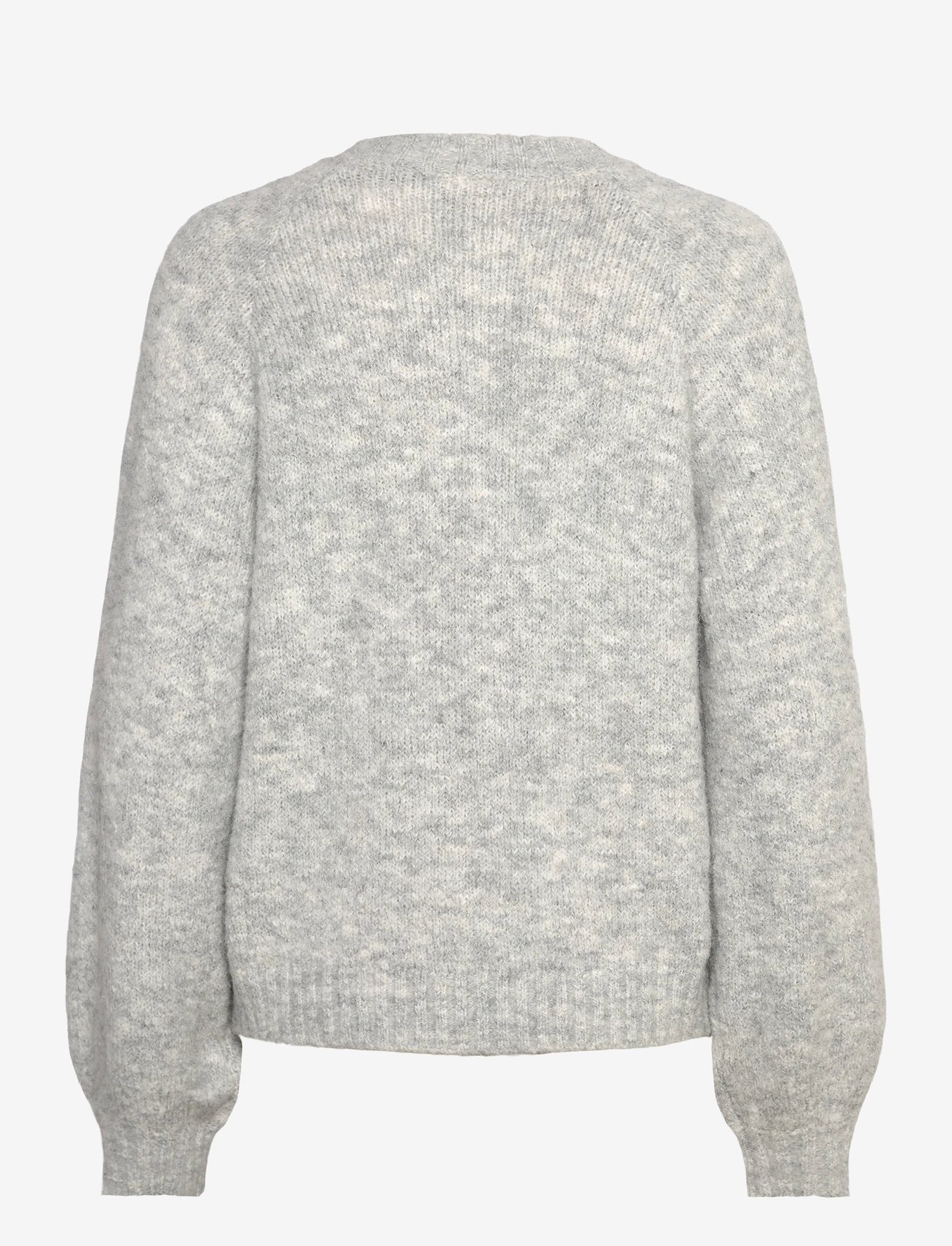 FREE/QUENT - FQLOUISA-CARDIGAN - stickade tröjor - light grey melange - 1