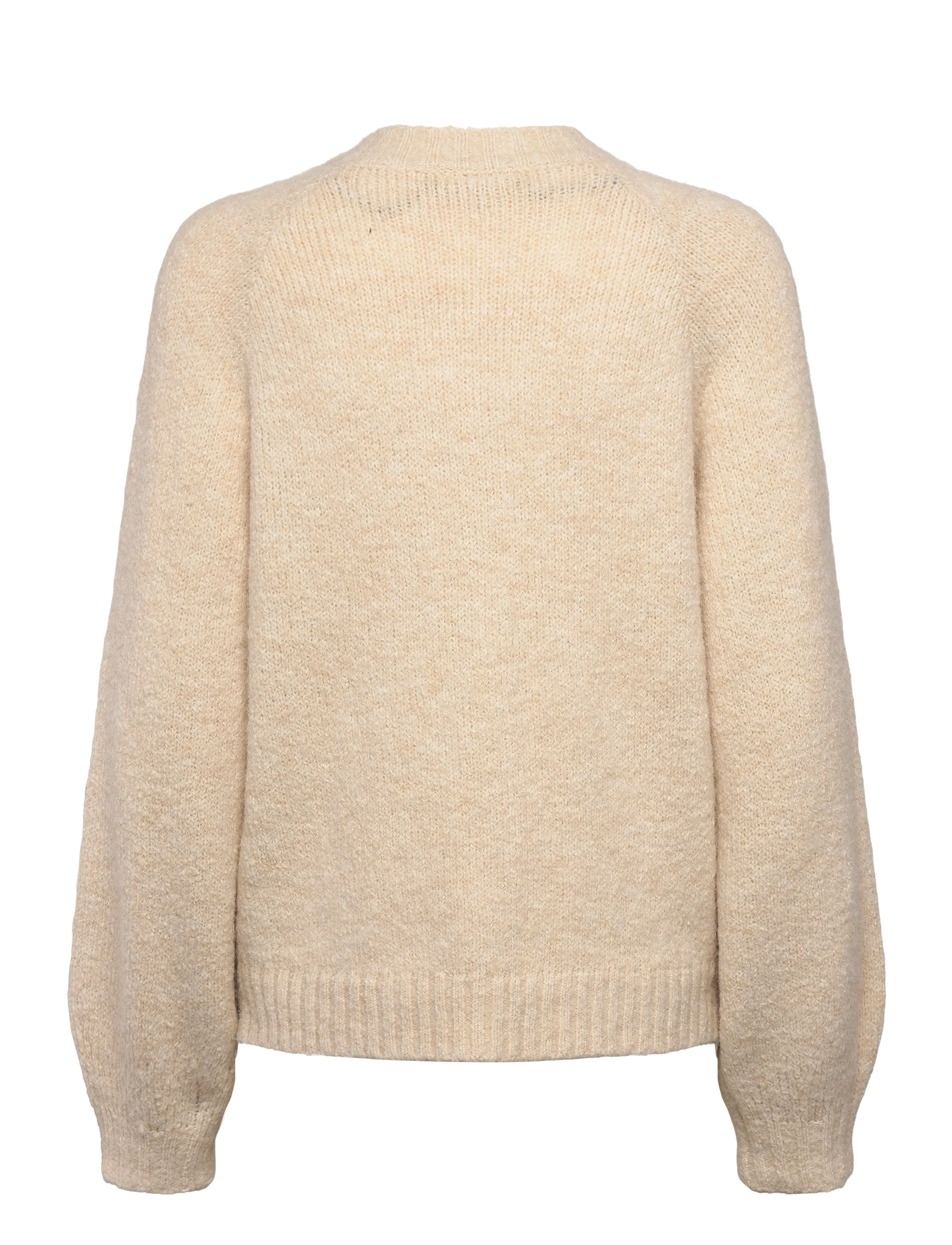 FREE/QUENT - FQLOUISA-CARDIGAN - striktrøjer - moonbeam melange - 2