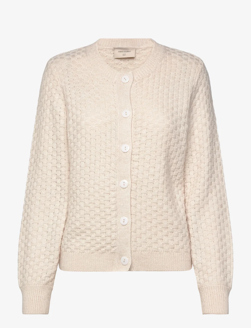 FREE/QUENT - FQJAZZ-CARDIGAN - koftor - moonbeam melange - 0