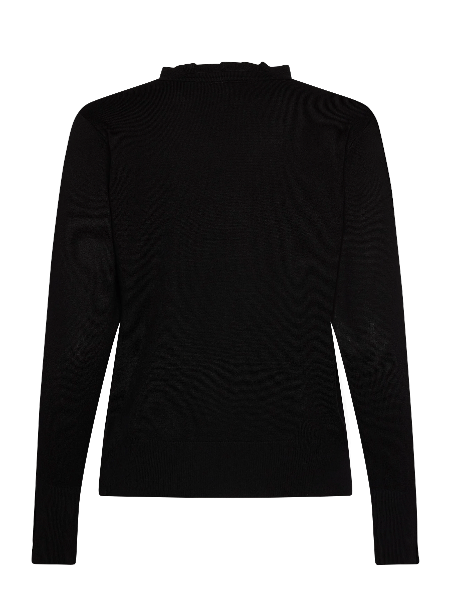 FREE/QUENT - FQKATIE-PULLOVER - stickade tröjor - black - 1