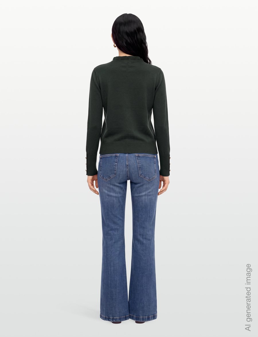 FREE/QUENT - FQKATIE-PULLOVER - pullover - deep forest - 4