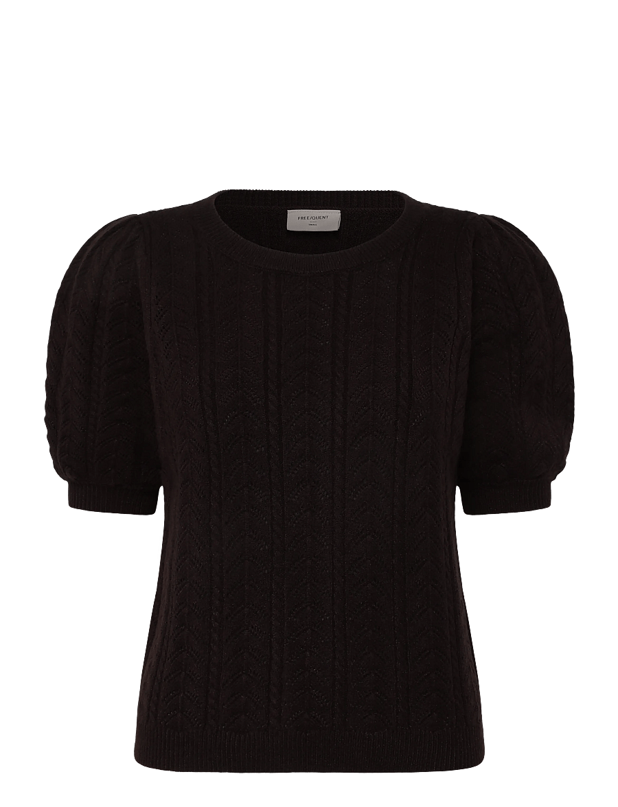 FREE/QUENT - FQCLARRY-PULLOVER - kortærmede bluser - mole - 1