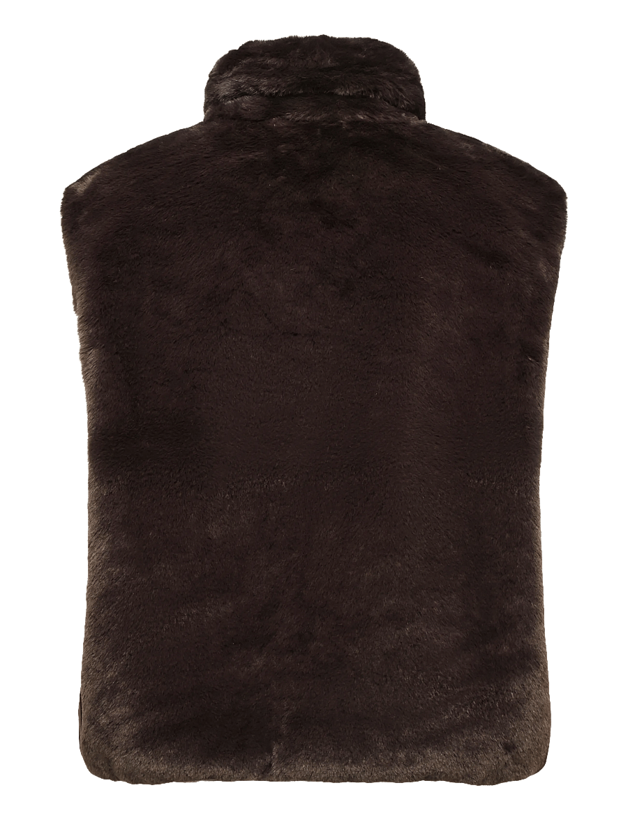 FREE/QUENT - FQFONY-WAISTCOAT - puffer vests - mole - 1