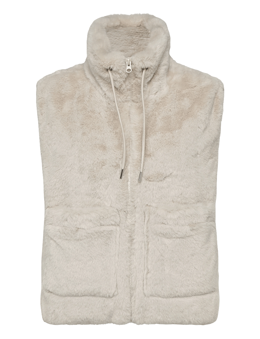 FREE/QUENT - FQFONY-WAISTCOAT - steppwesten - moonbeam - 0