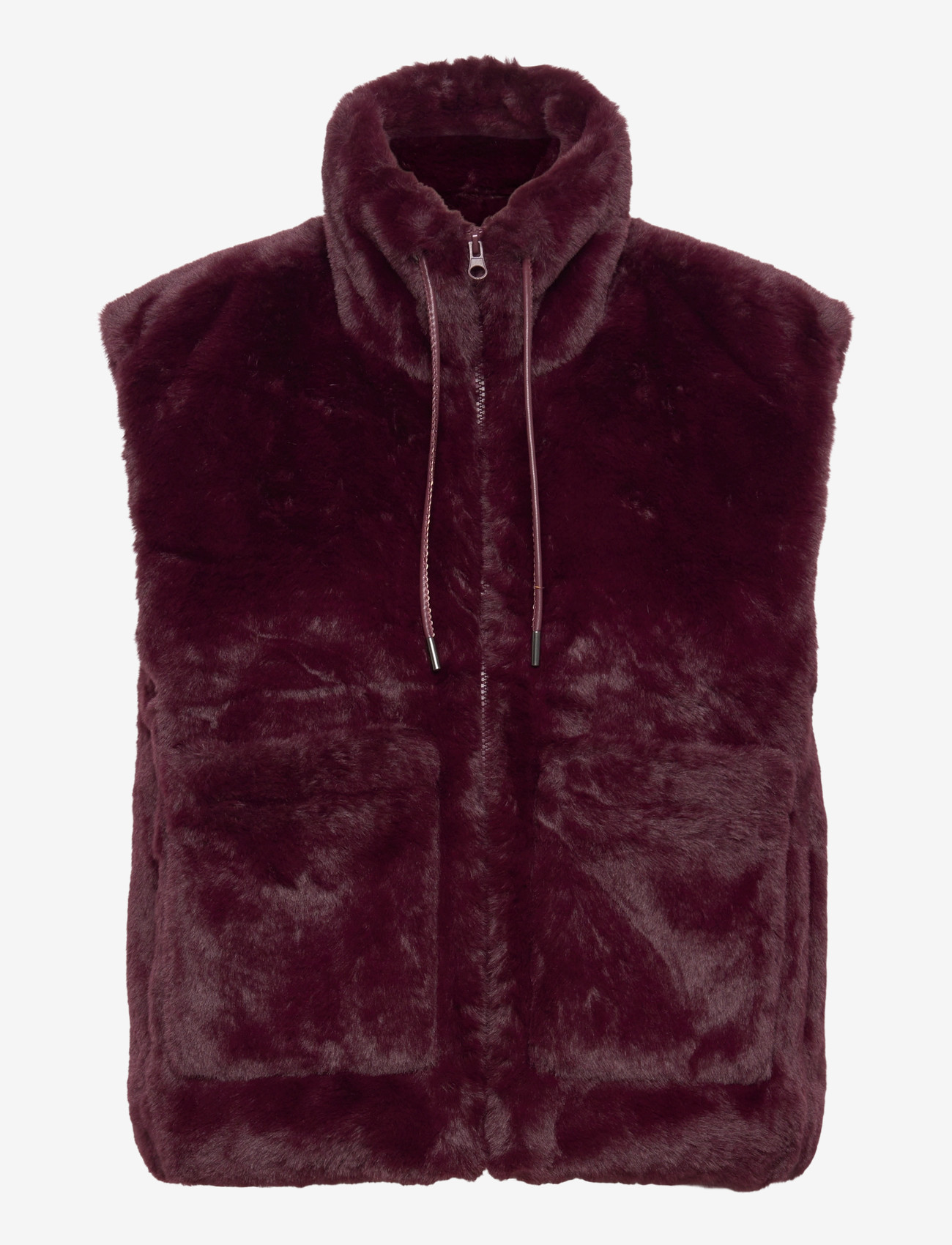 FREE/QUENT - Waistcoat from Freequent in a soft faux fur material that combines warmth and el - gefütterte westen - port royale - 0