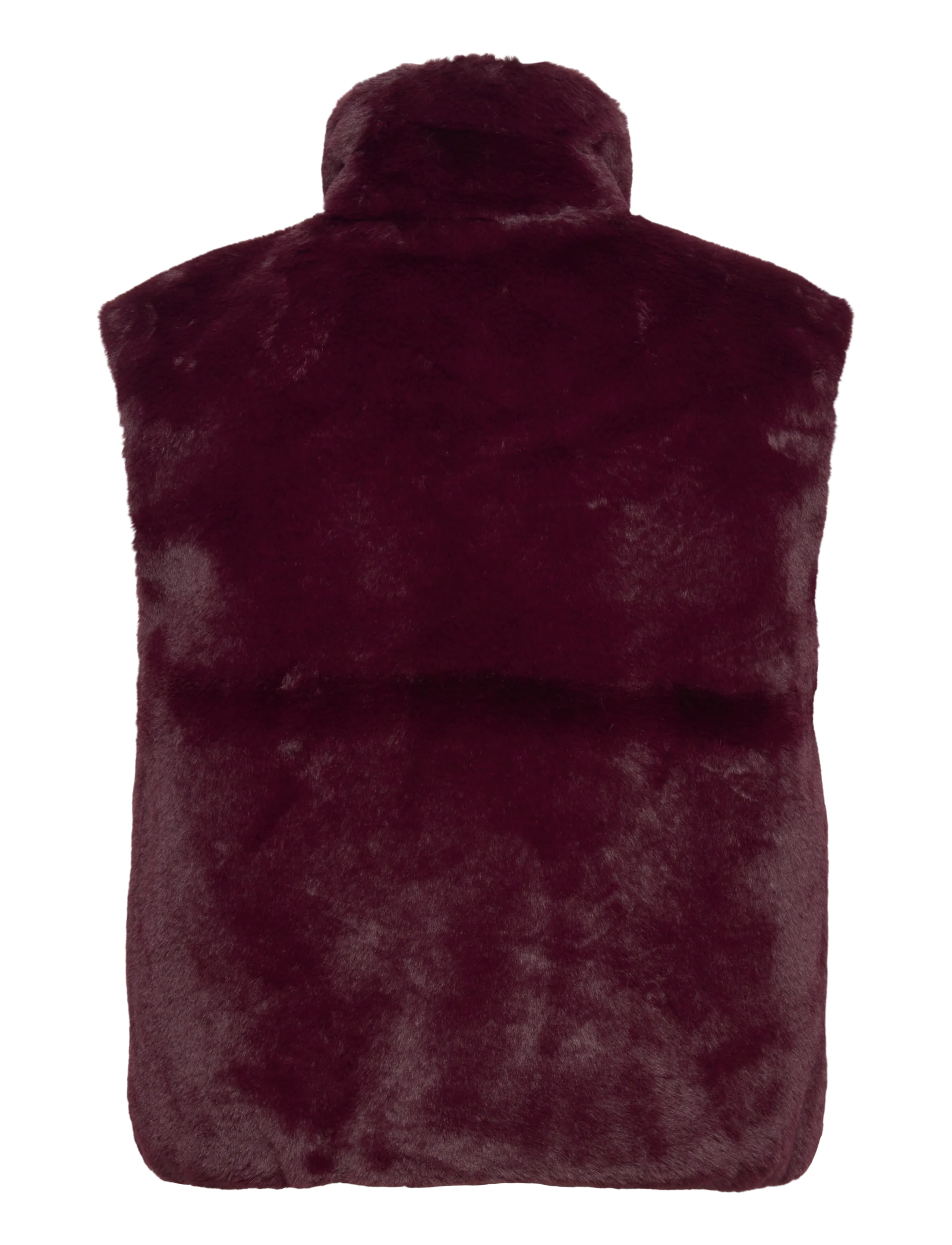 FREE/QUENT - Waistcoat from Freequent in a soft faux fur material that combines warmth and el - port royale - 1