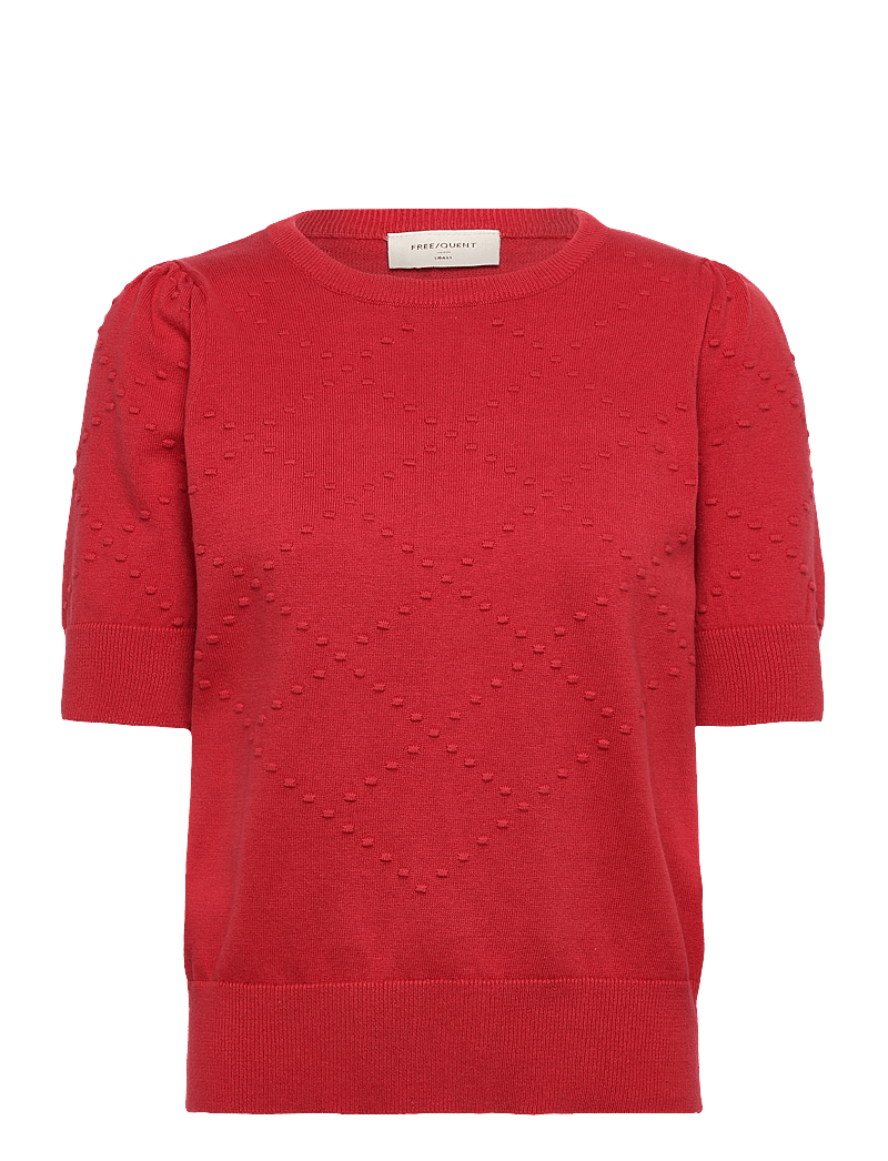 FREE/QUENT - Pullover from Freequent in a soft, fine-knit material with an elegant pattern. T - pullover - baked apple - 0