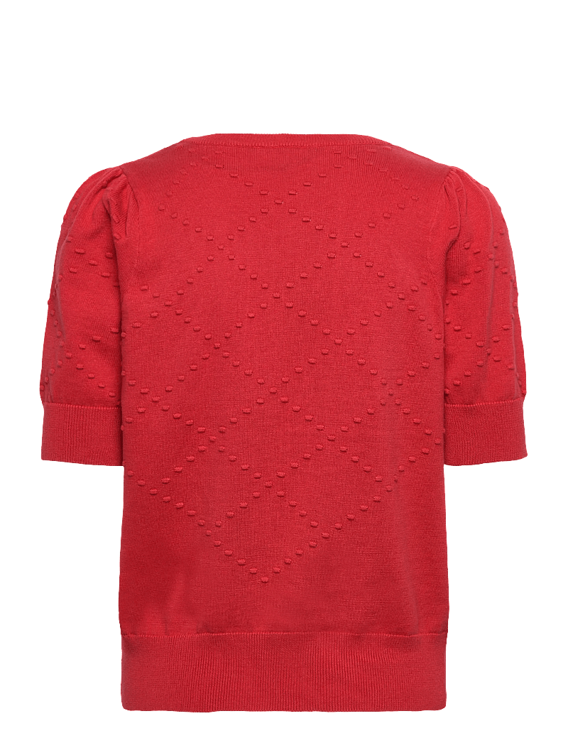 FREE/QUENT - Pullover from Freequent in a soft, fine-knit material with an elegant pattern. T - pullover - baked apple - 1