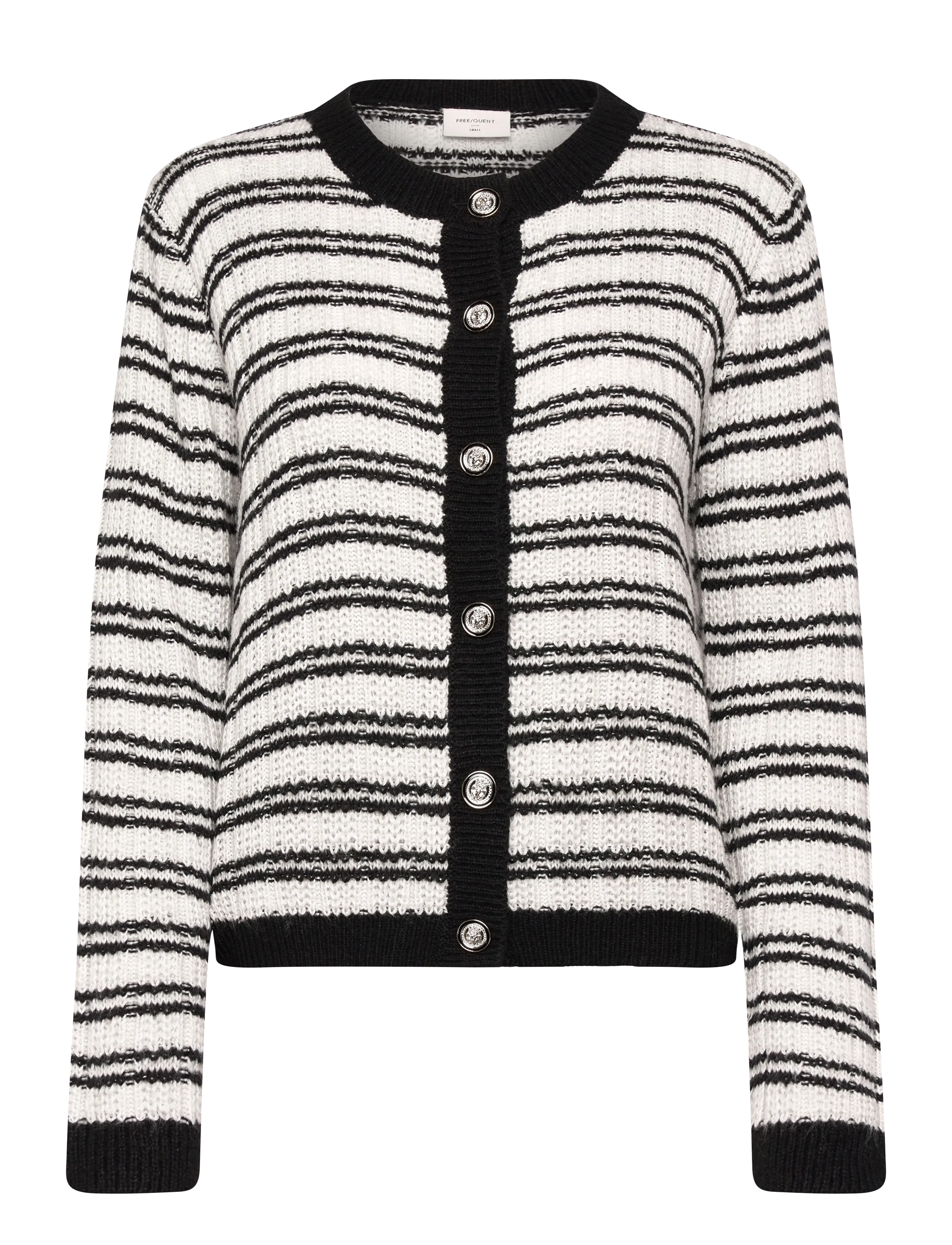 FREE/QUENT Fqjazz-Cardigan, XL, White, Strik > Cardigans, Dame