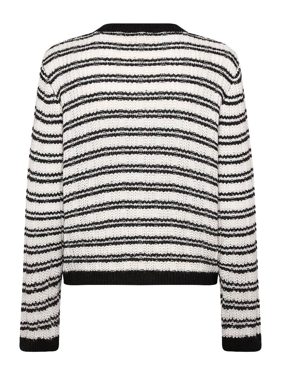 FREE/QUENT - FQJAZZ-CARDIGAN - strickjacken - moonbeam melange w. black - 1