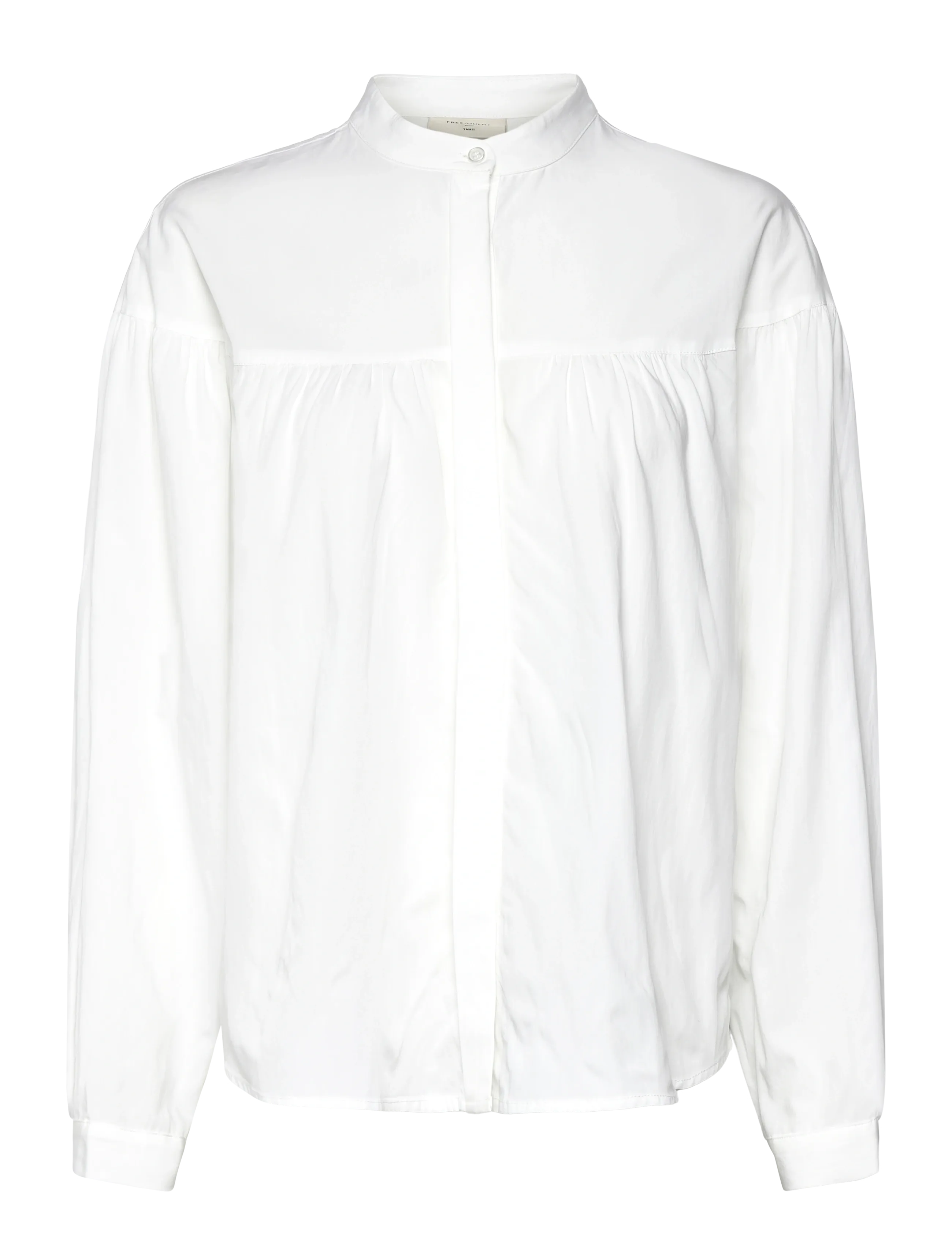 FREE/QUENT FQSILJE-SHIRT - Tøj - STAR OFF-WHITE / white