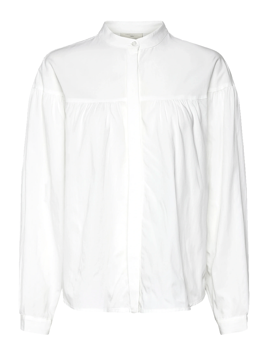 FREE/QUENT - FQSILJE-SHIRT - langærmede skjorter - star off-white - 1
