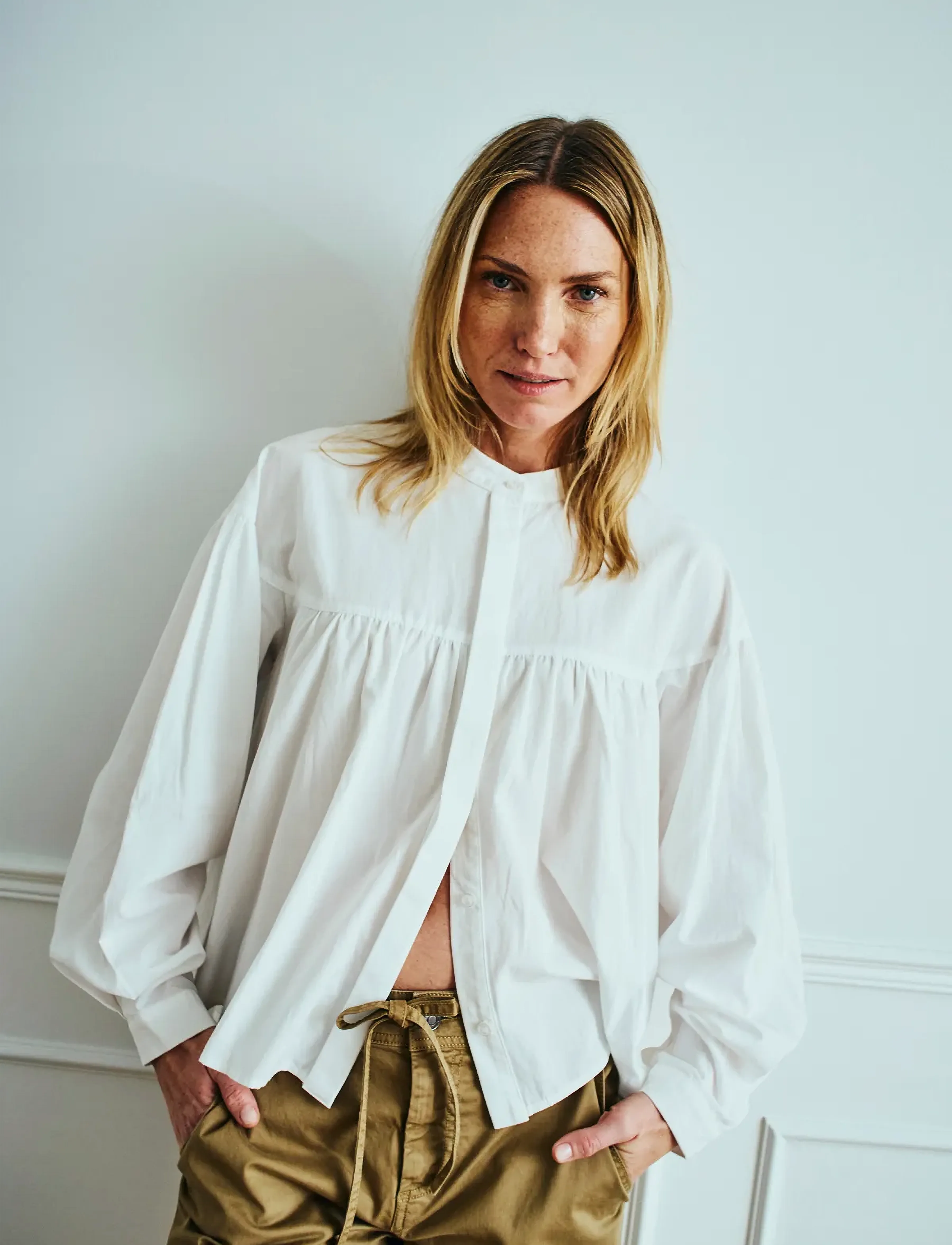 FREE/QUENT Fqsilje-Shirt, XS, Shirts, Weiß - Long-sleeved, Frauen