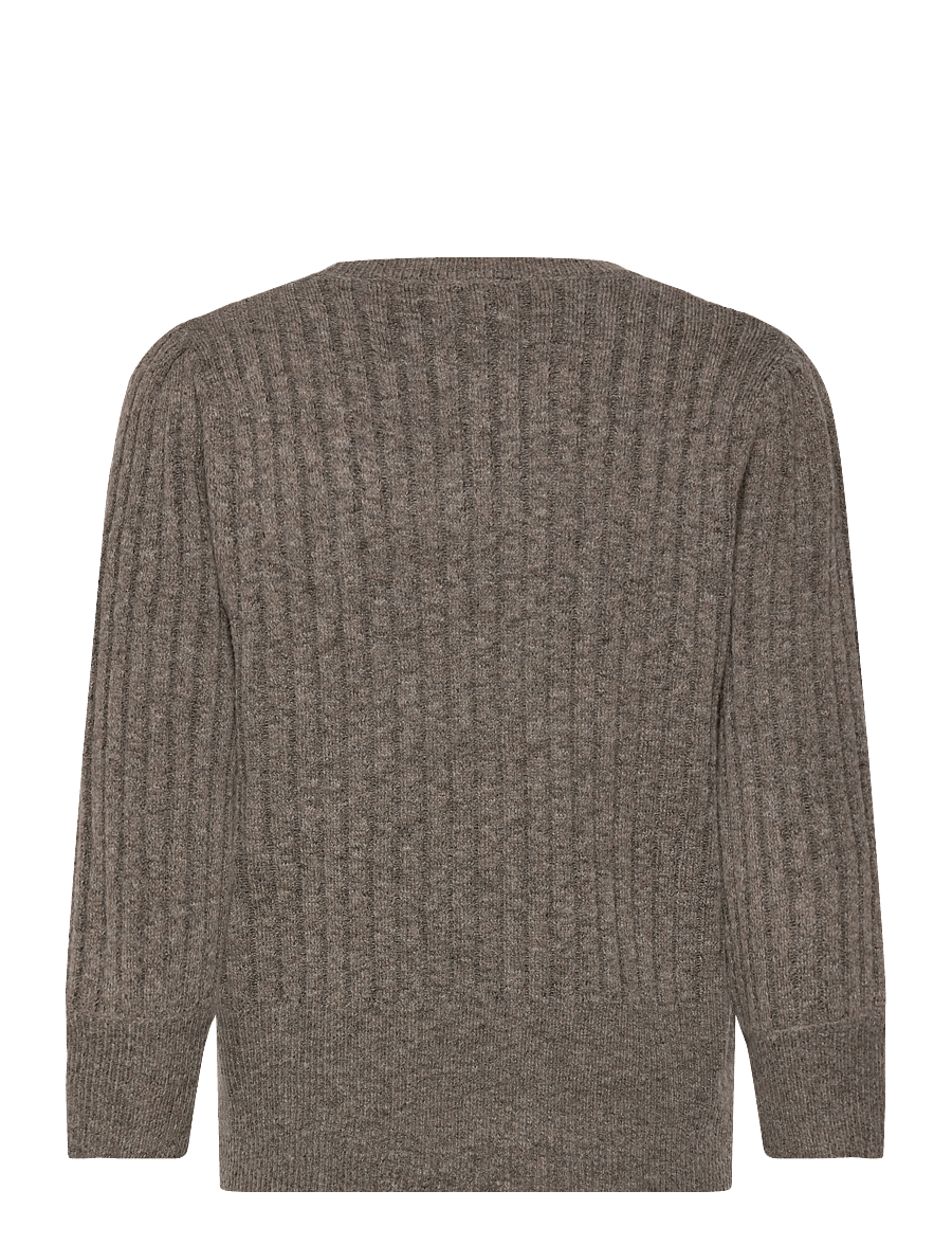 FREE/QUENT - FQHARA-PULLOVER - striktrøjer - morel melange - 2