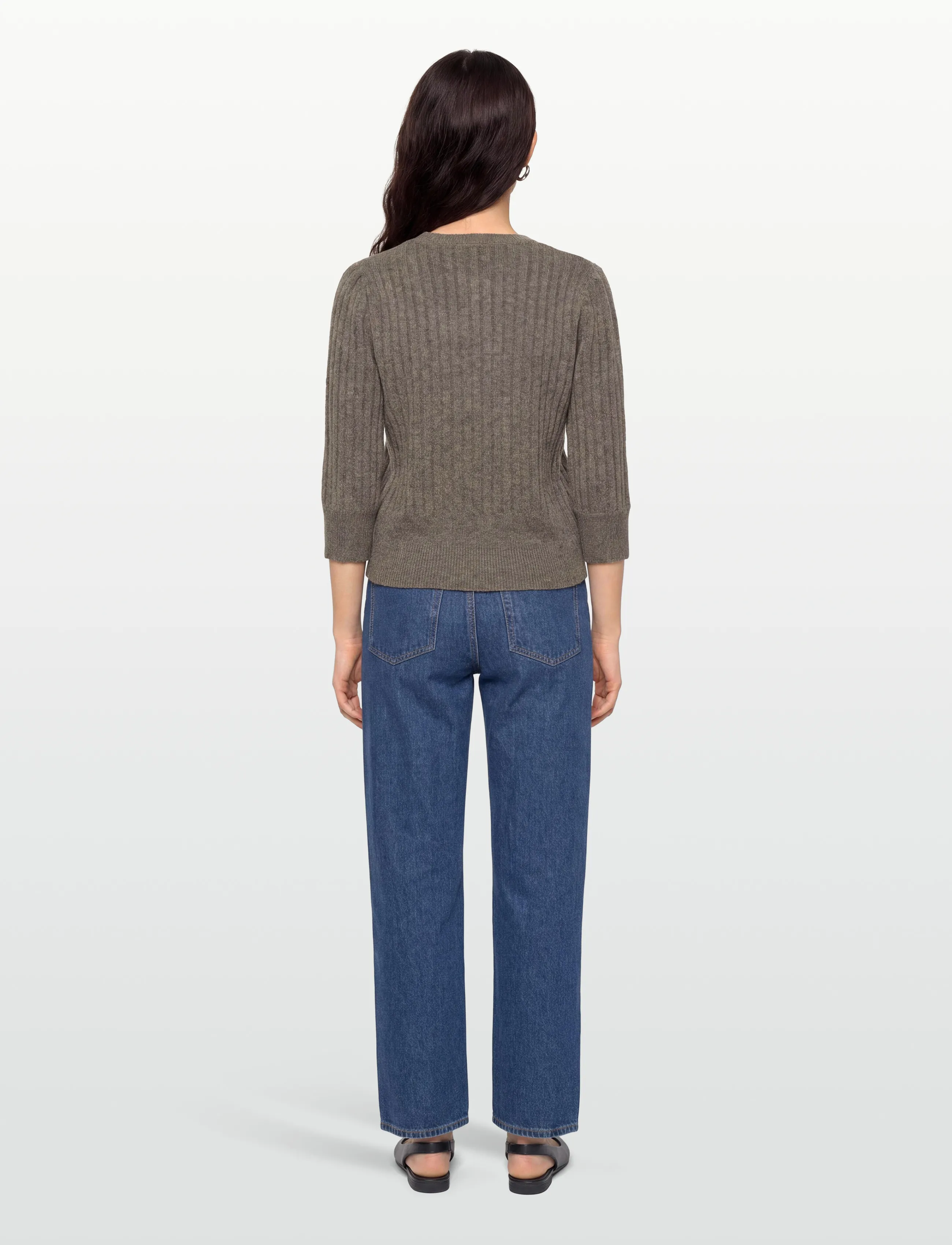 FREE/QUENT - FQHARA-PULLOVER - tröjor - morel melange - 4
