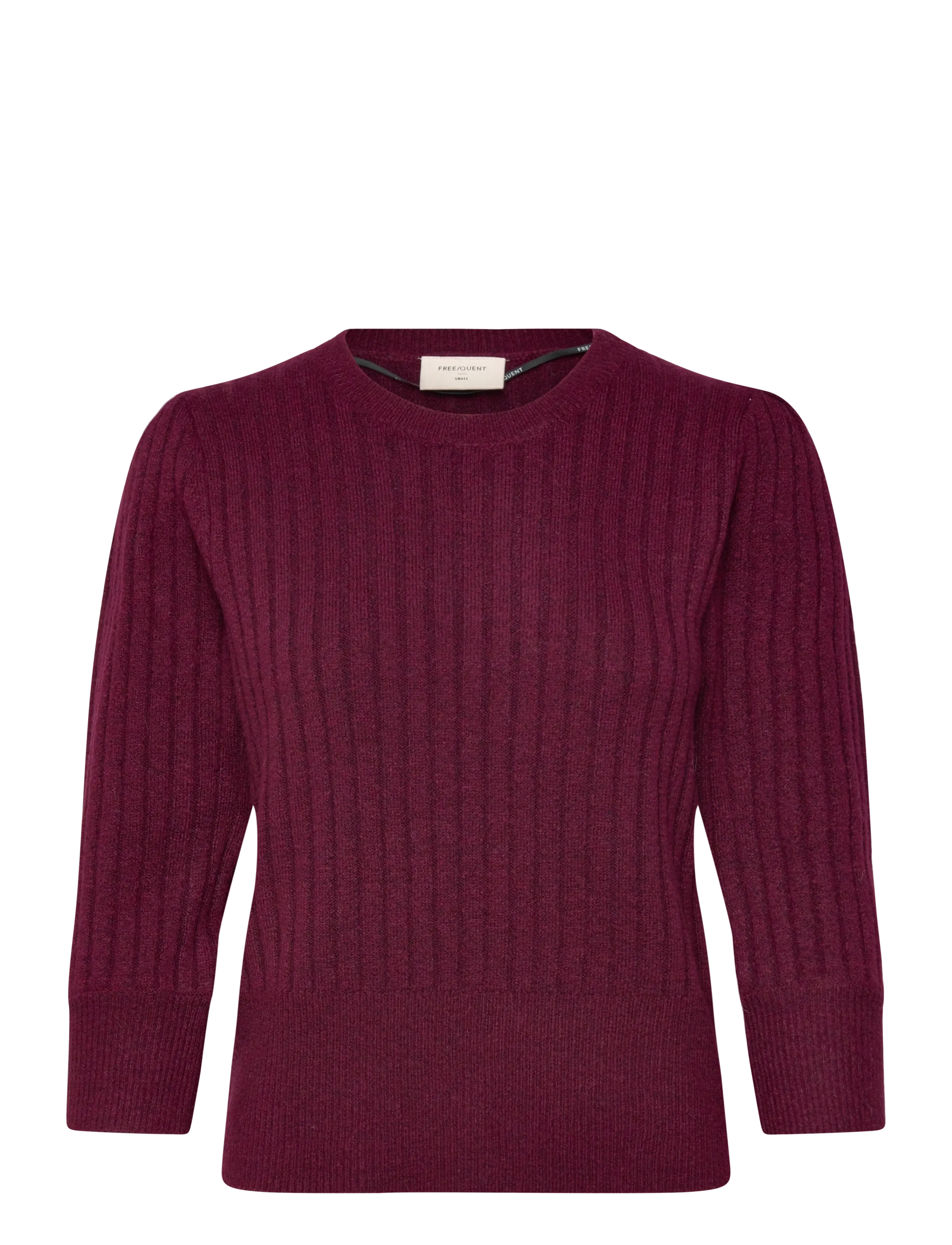 FREE/QUENT Fqhara-Pullover, XL, Knitwear, Burgunderrot - Jumpers, Frauen
