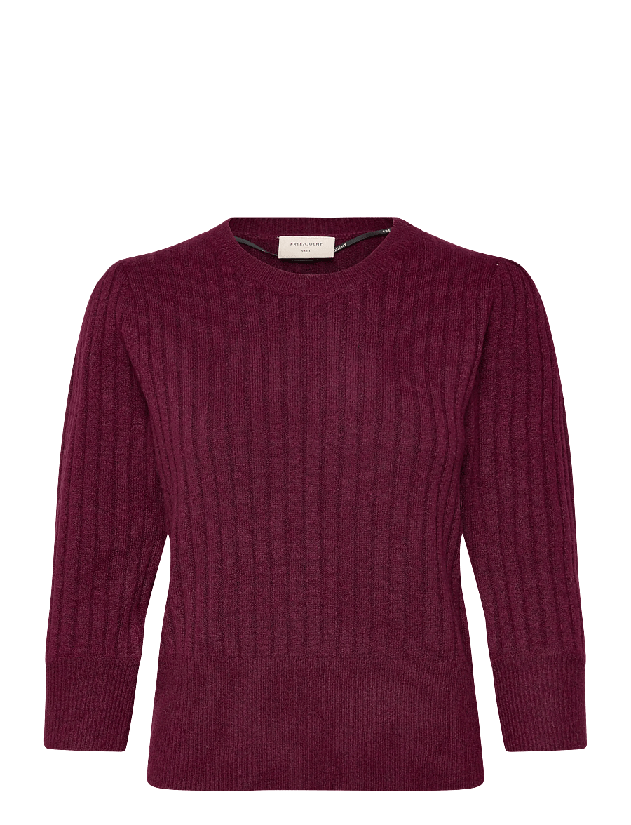 FREE/QUENT - Pullover - pullover - port royale melange - 0