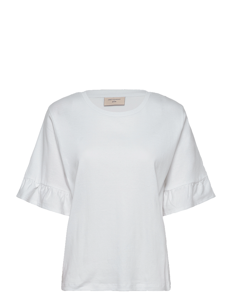FREE/QUENT - T-shirt - t-shirts - brilliant white - 0