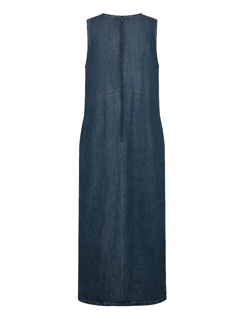 FREE/QUENT - Dress - teksakleidid - medium blue denim - 2