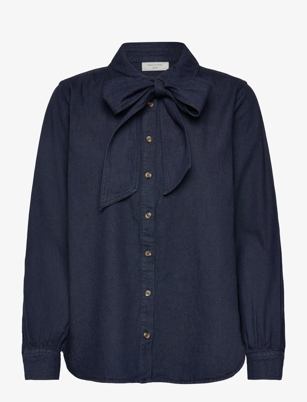 FREE/QUENT - FQLISEA-SHIRT - pikkade varrukatega särgid - indigo blue denim - 2