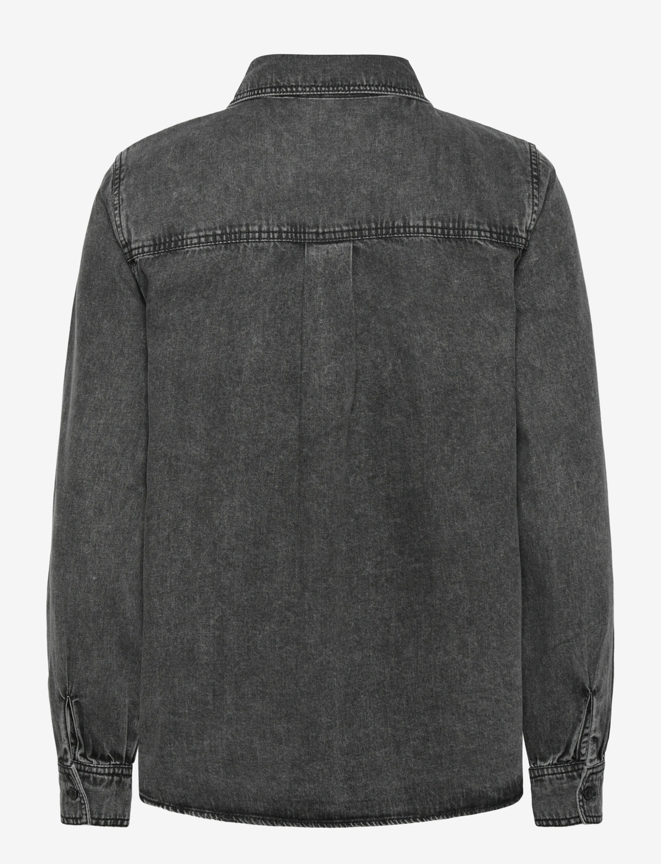 FREE/QUENT - FQLISEA-SHIRT - langärmlige hemden - vintage grey denim - 1