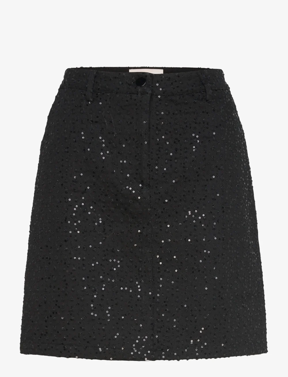 FREE/QUENT - FQSHOW-SKIRT - paljettkjolar - black - 1