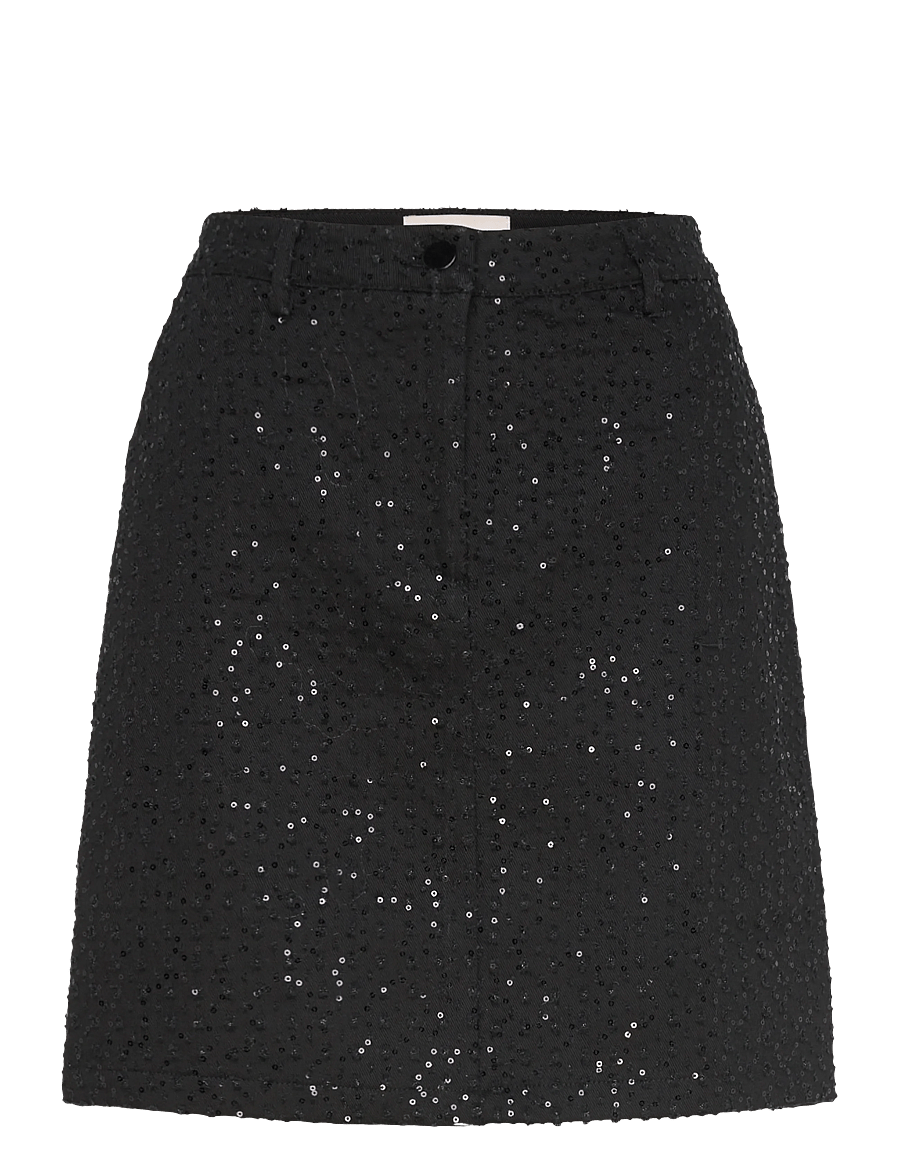 FREE/QUENT - Pants Freequent - paillet nederdele - black - 1