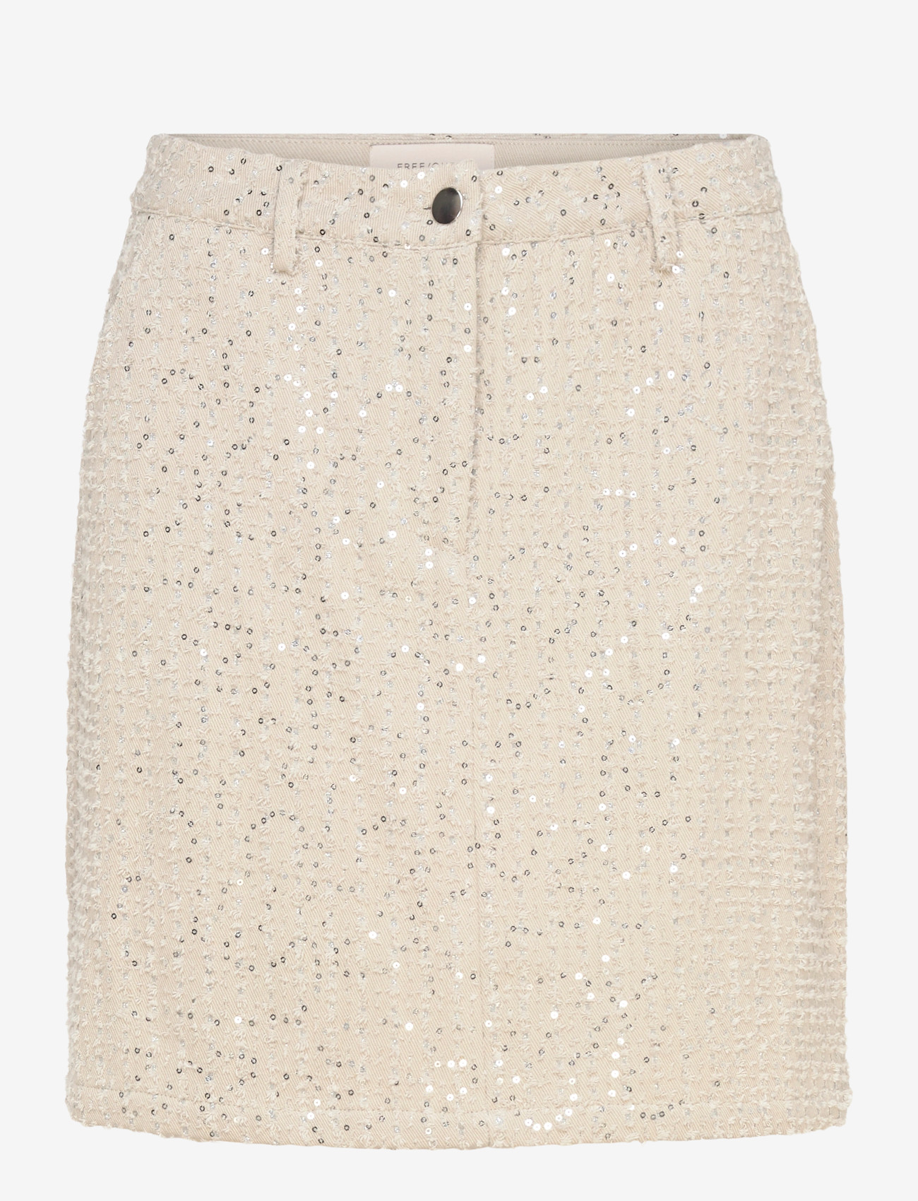 FREE/QUENT - FQSHOW-SKIRT - sequin skirts - moonbeam - 0
