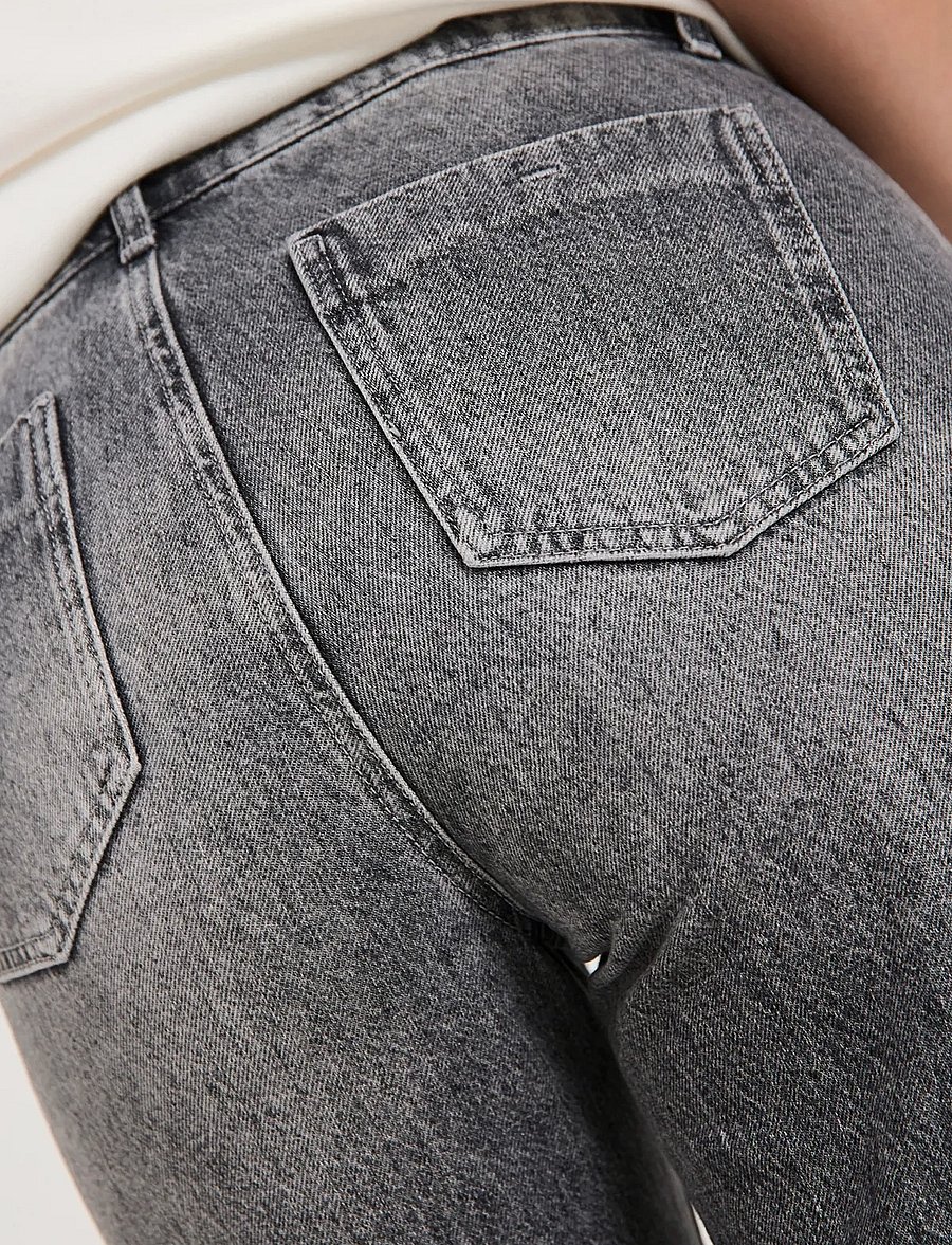 FREE/QUENT - Jeans - straight jeans - vintage grey denim - 3