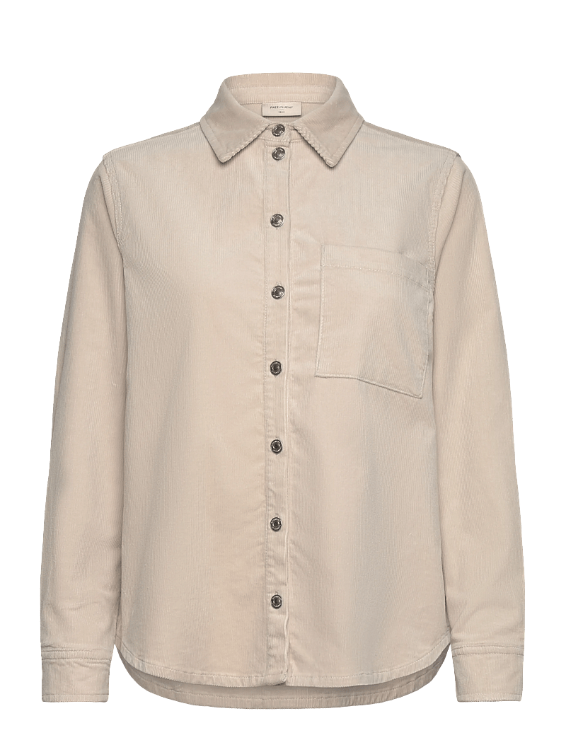 FREE/QUENT - Shirt - pikkade varrukatega särgid - moonbeam - 0