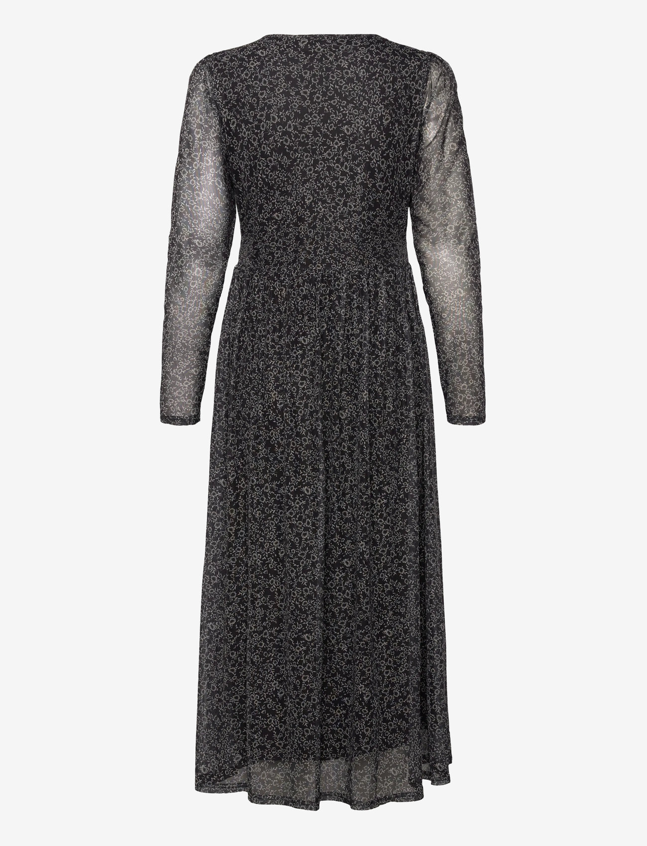 FREE/QUENT - Dress from Freequent - midi dresses - black w. desert taupe - 1