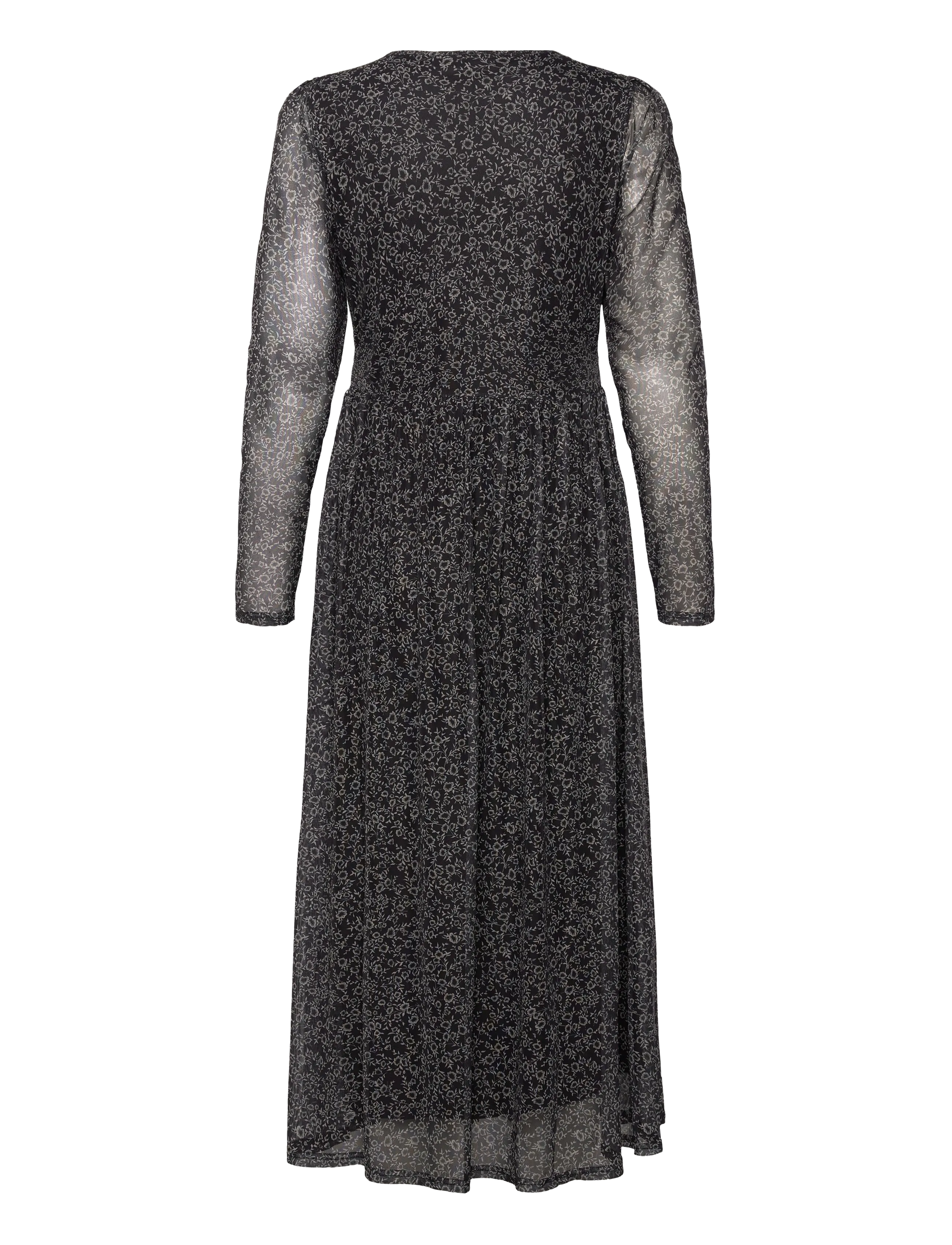 FREE/QUENT - Dress from Freequent - midimekot - black w. desert taupe - 1