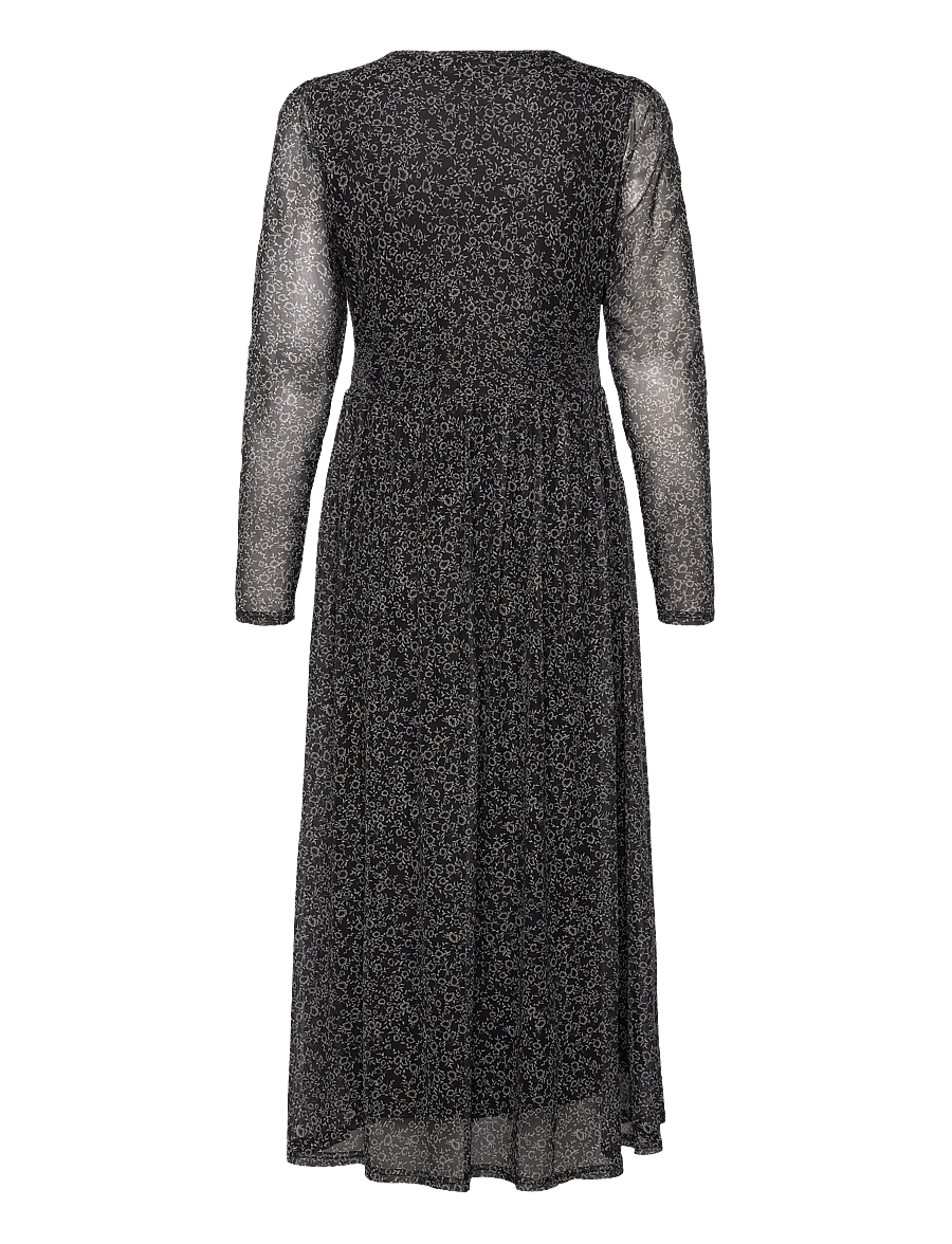 FREE/QUENT - Dress from Freequent - midimekot - black w. desert taupe - 1