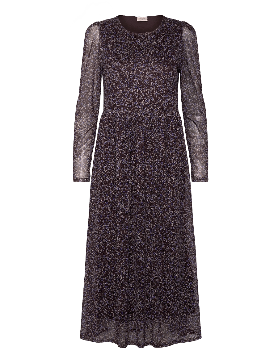 FREE/QUENT - Dress from Freequent - midikleider - coffee bean w. wedgewood - 1
