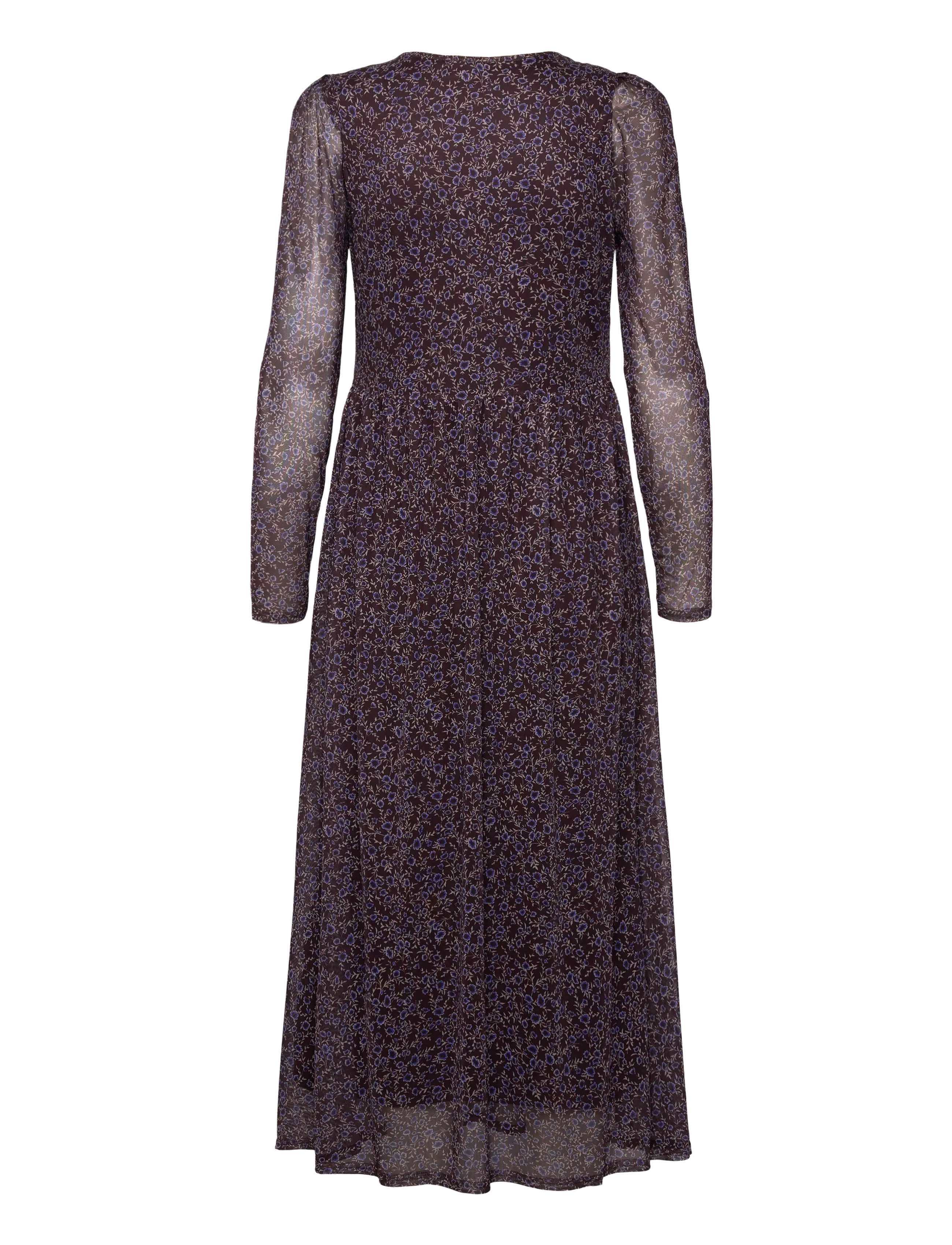 FREE/QUENT - Dress from Freequent - midikleider - coffee bean w. wedgewood - 2