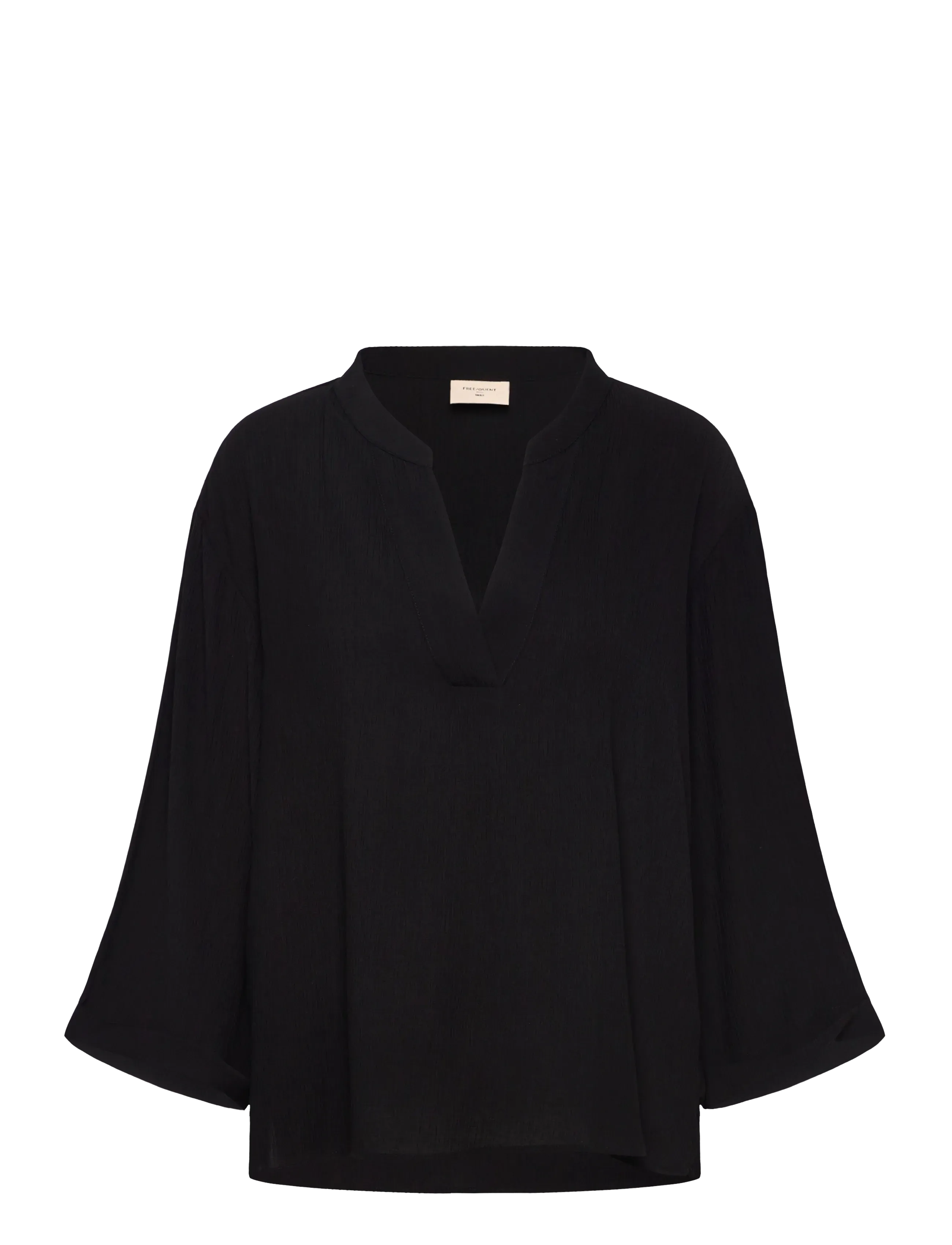 FREE/QUENT FQLAGUNA-BLOUSE - Bluser - BLACK / black
