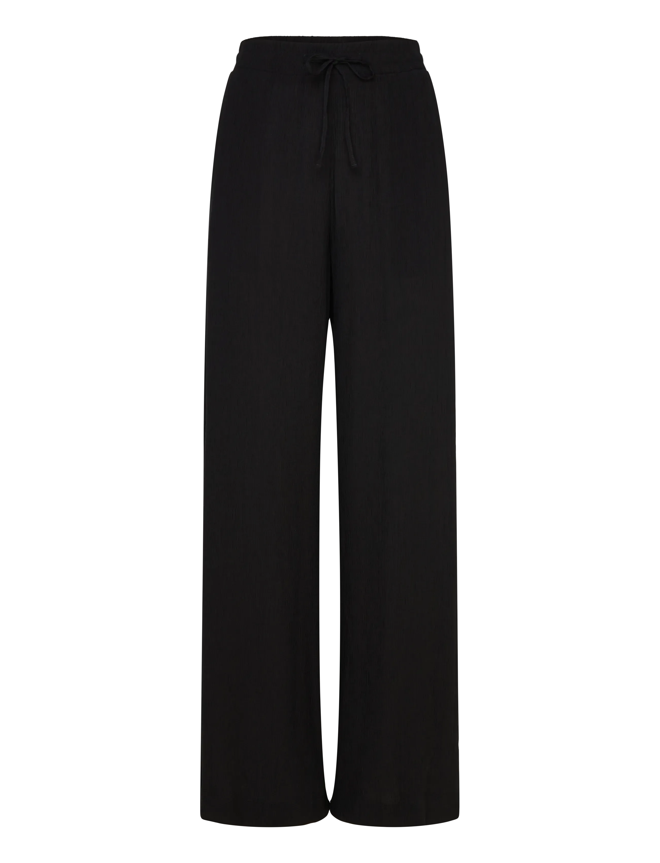 FREE/QUENT Pull-on pants from Freequent in a light material. The pants have a simple silhou - Hosen - BLACK / black
