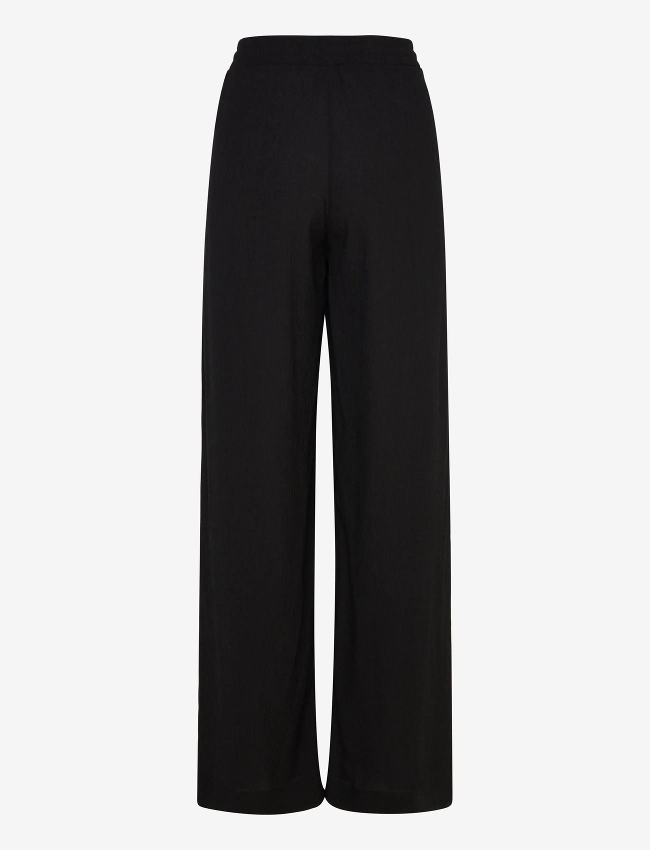 FREE/QUENT - Pull-on pants from Freequent in a light material. The pants have a simple silhou - straight leg hosen - black - 1