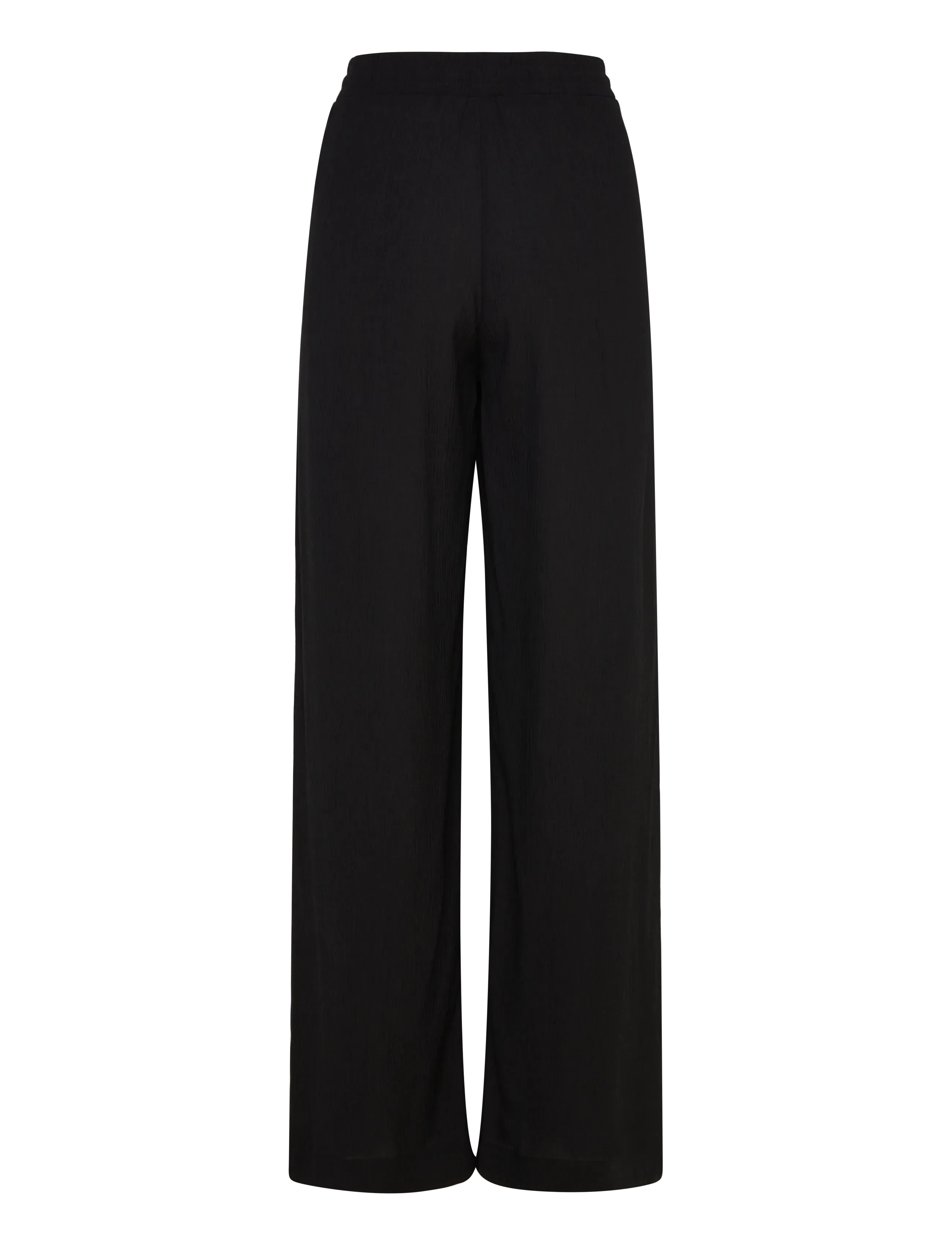 FREE/QUENT - Pull-on pants from Freequent in a light material. The pants have a simple silhou - tiesaus kirpimo kelnės - black - 1