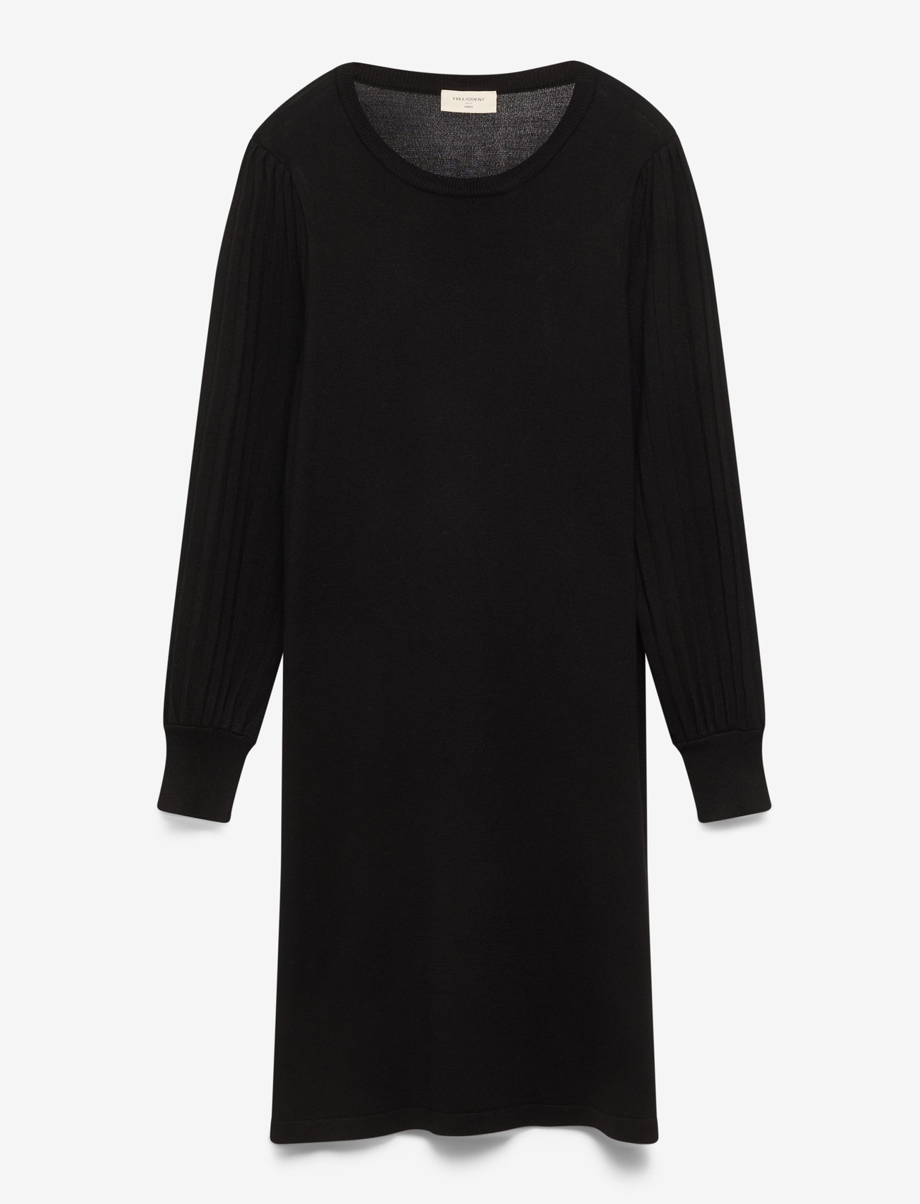 FREE/QUENT - Dress from Freequent in a soft, fine-knit material. The dress has a simple silho - knitted dresses - black - 1