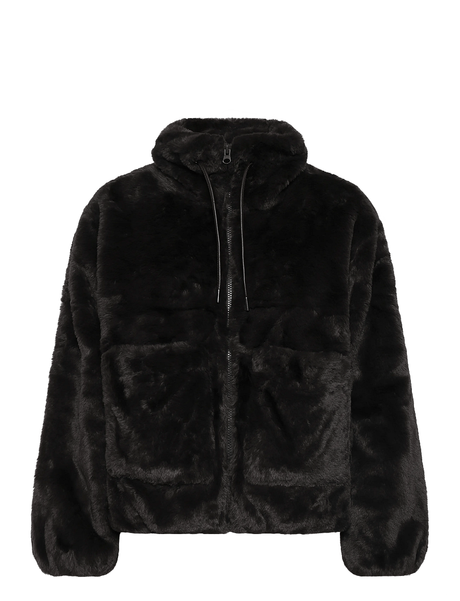 FREE/QUENT - FQFONY-JACKET - faux fur - mole - 0
