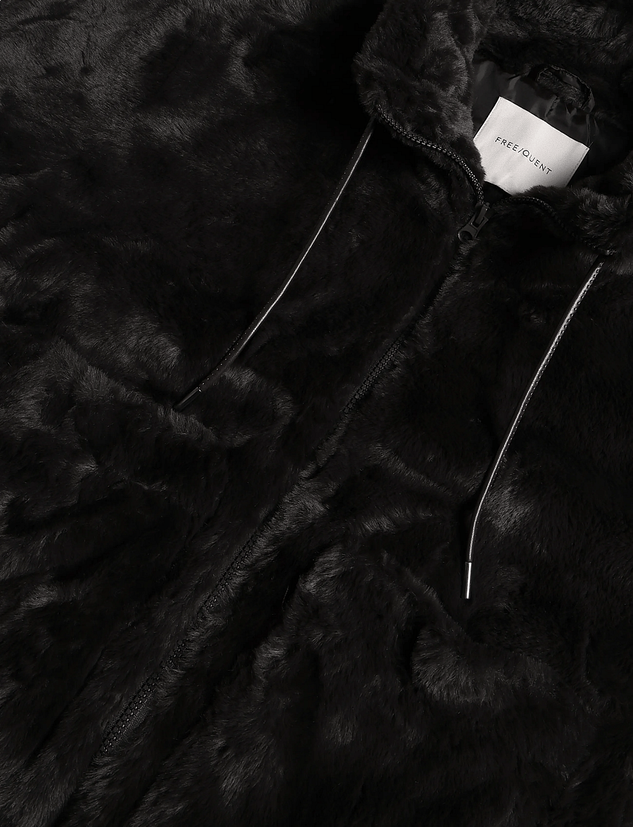 FREE/QUENT - FQFONY-JACKET - faux fur - mole - 2
